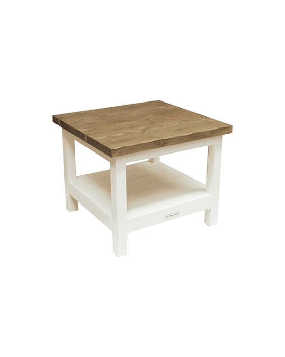 Justin Side Table Beige Top