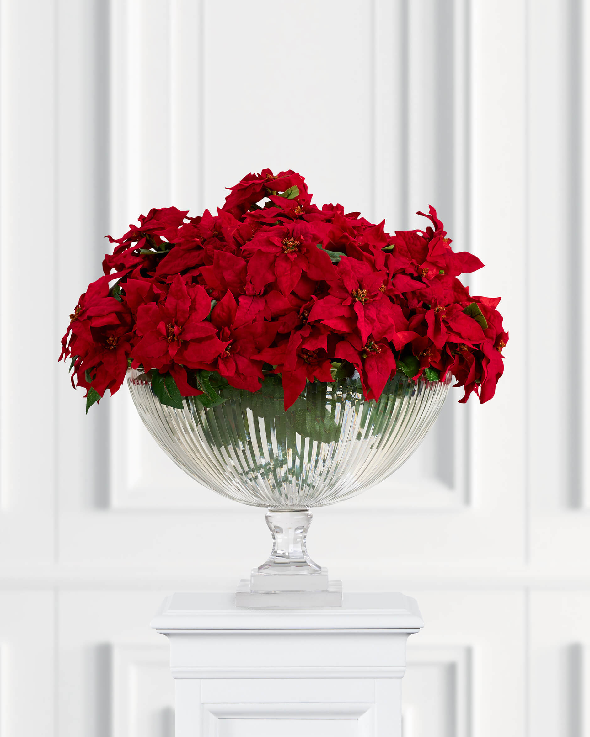 Julstjärna bukett röd