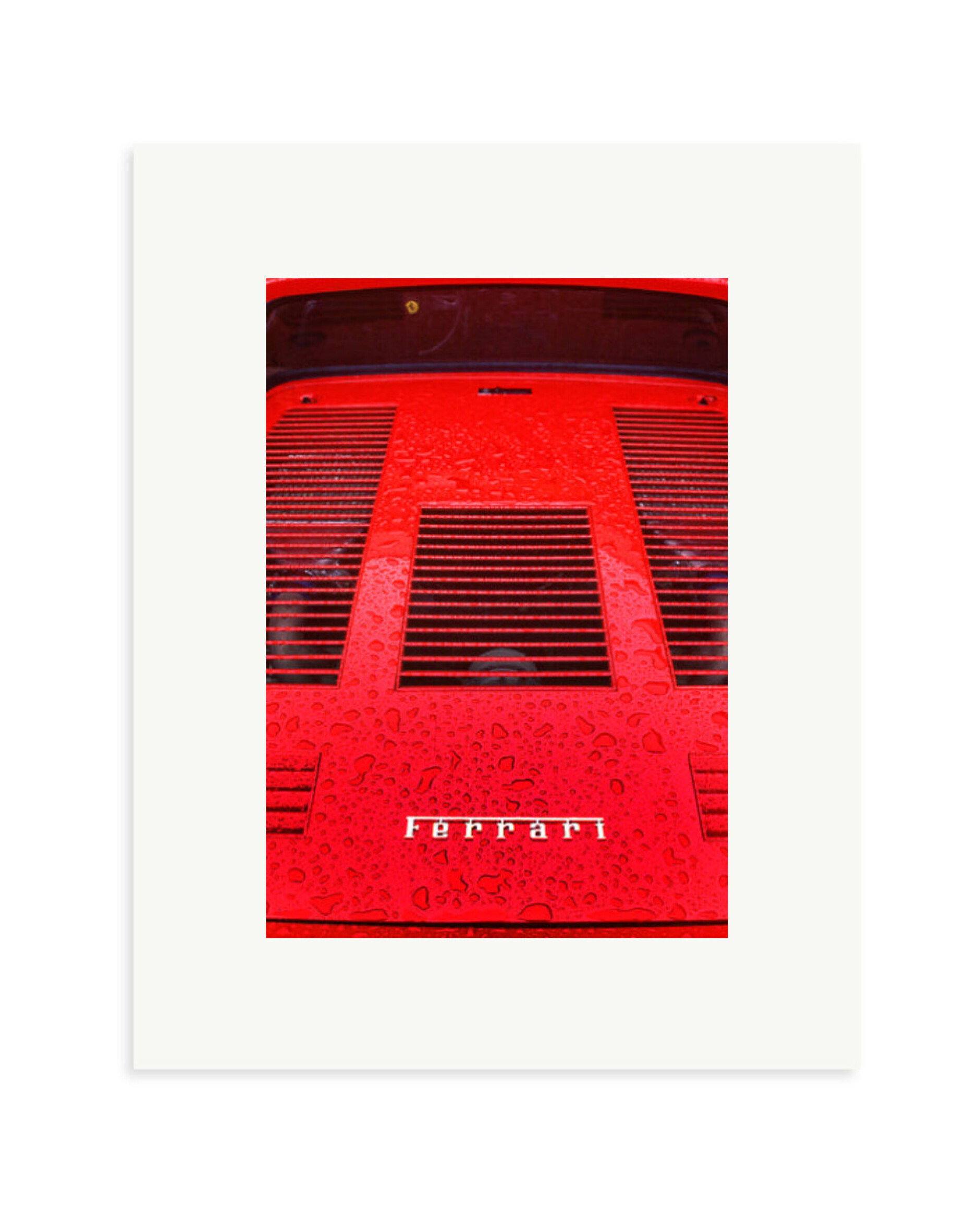 1984 Ferrari Print Only / Small