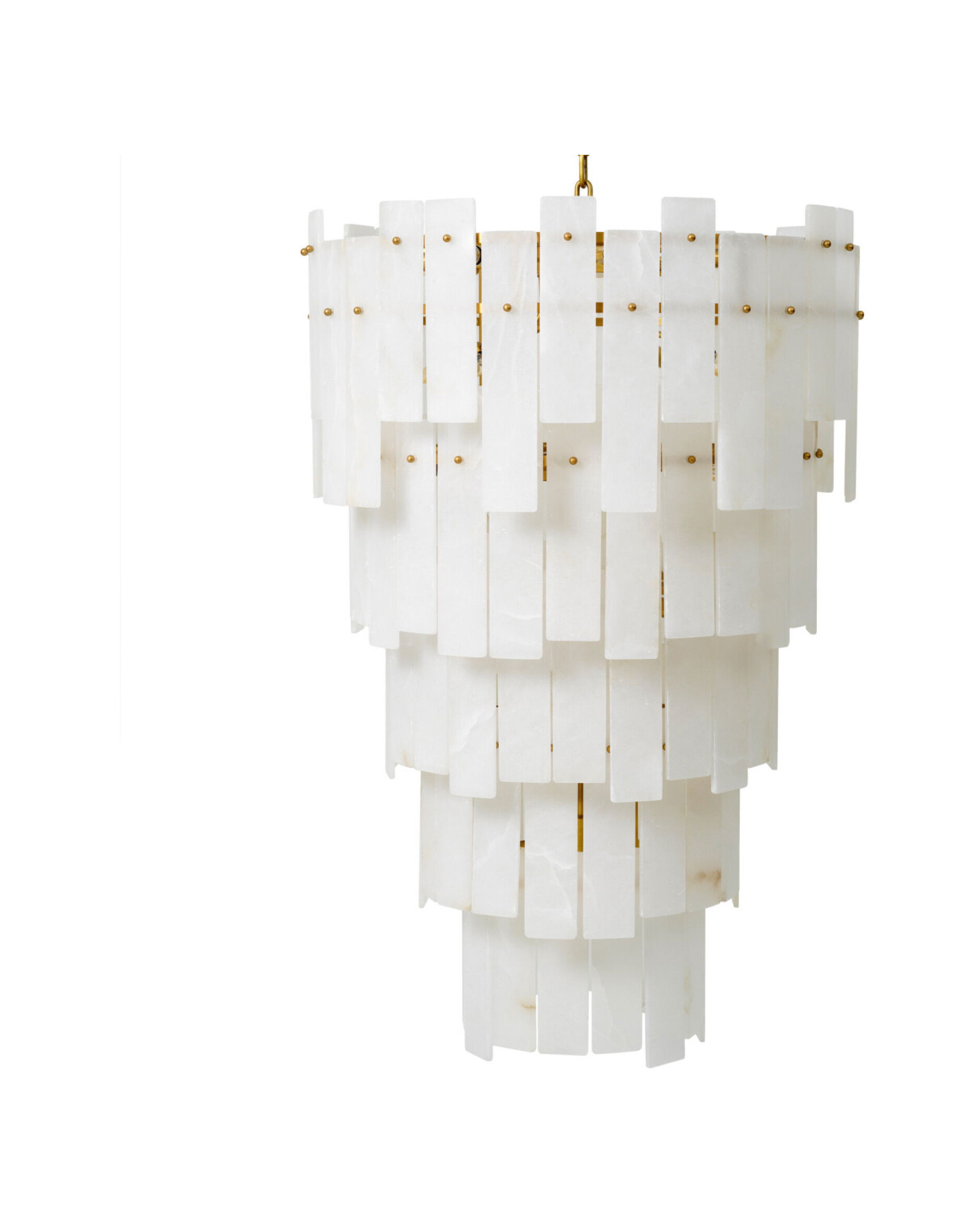 Greyson kattokruunu antiikkimessinki alabasteri