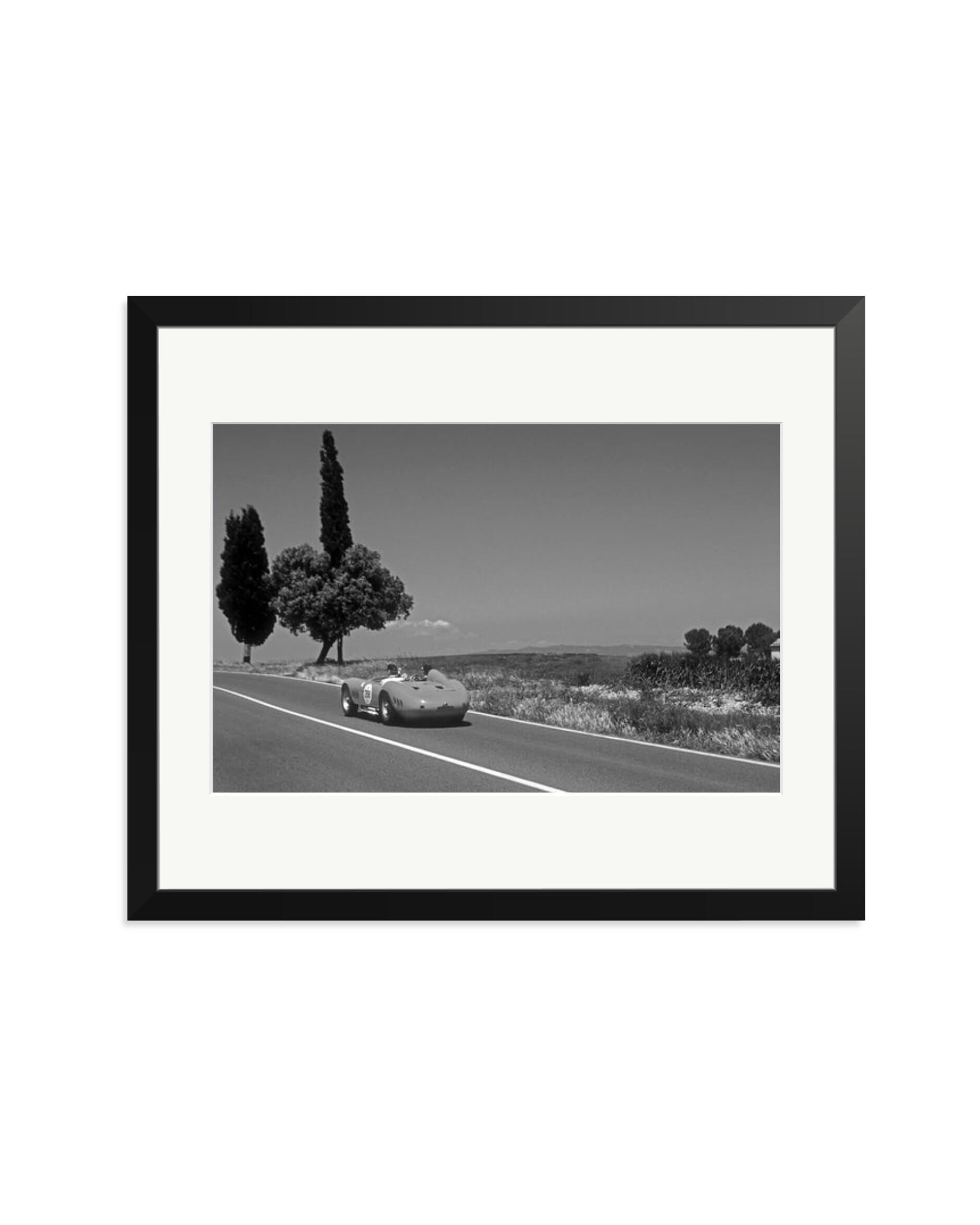 Maserati 300S in Italy Black / Large