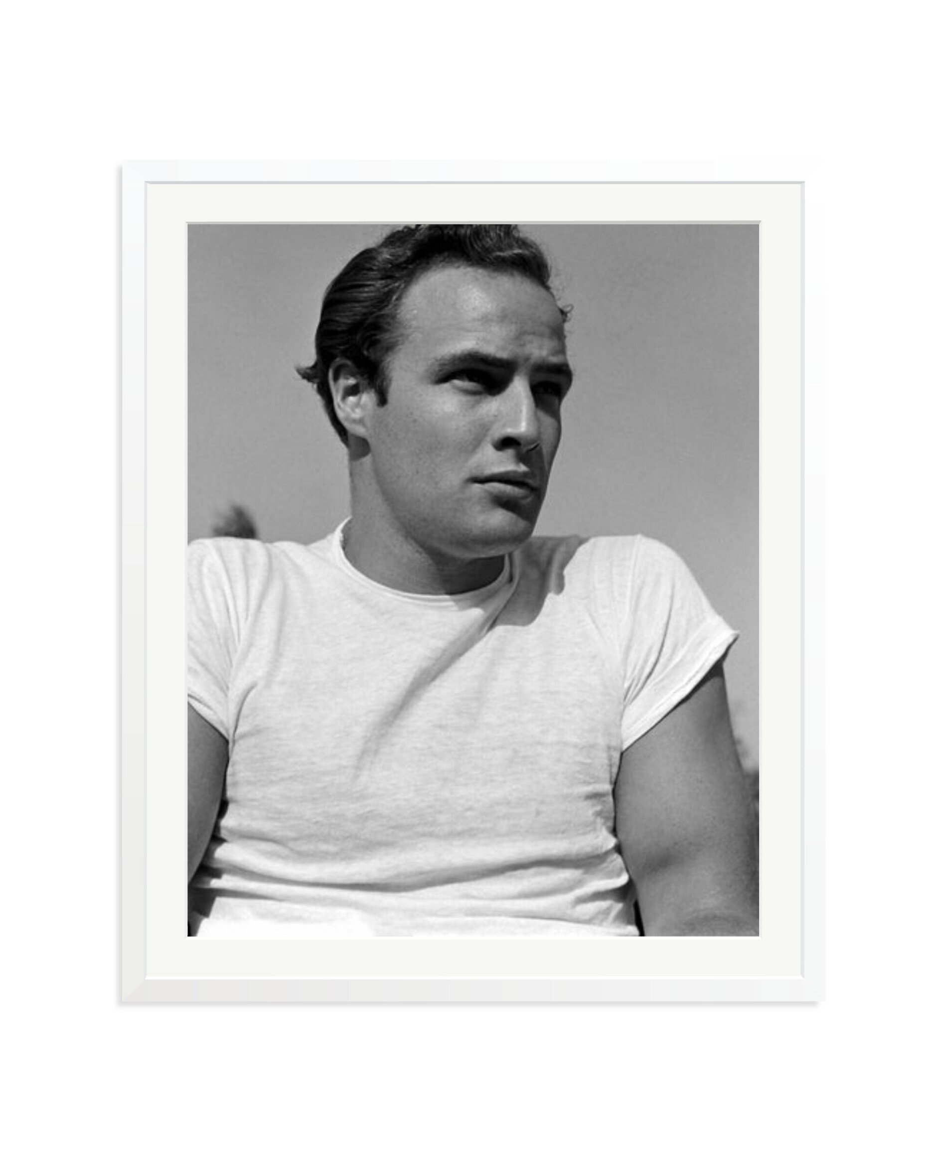 Marlon Brando, ‘The Men’ White / XXL