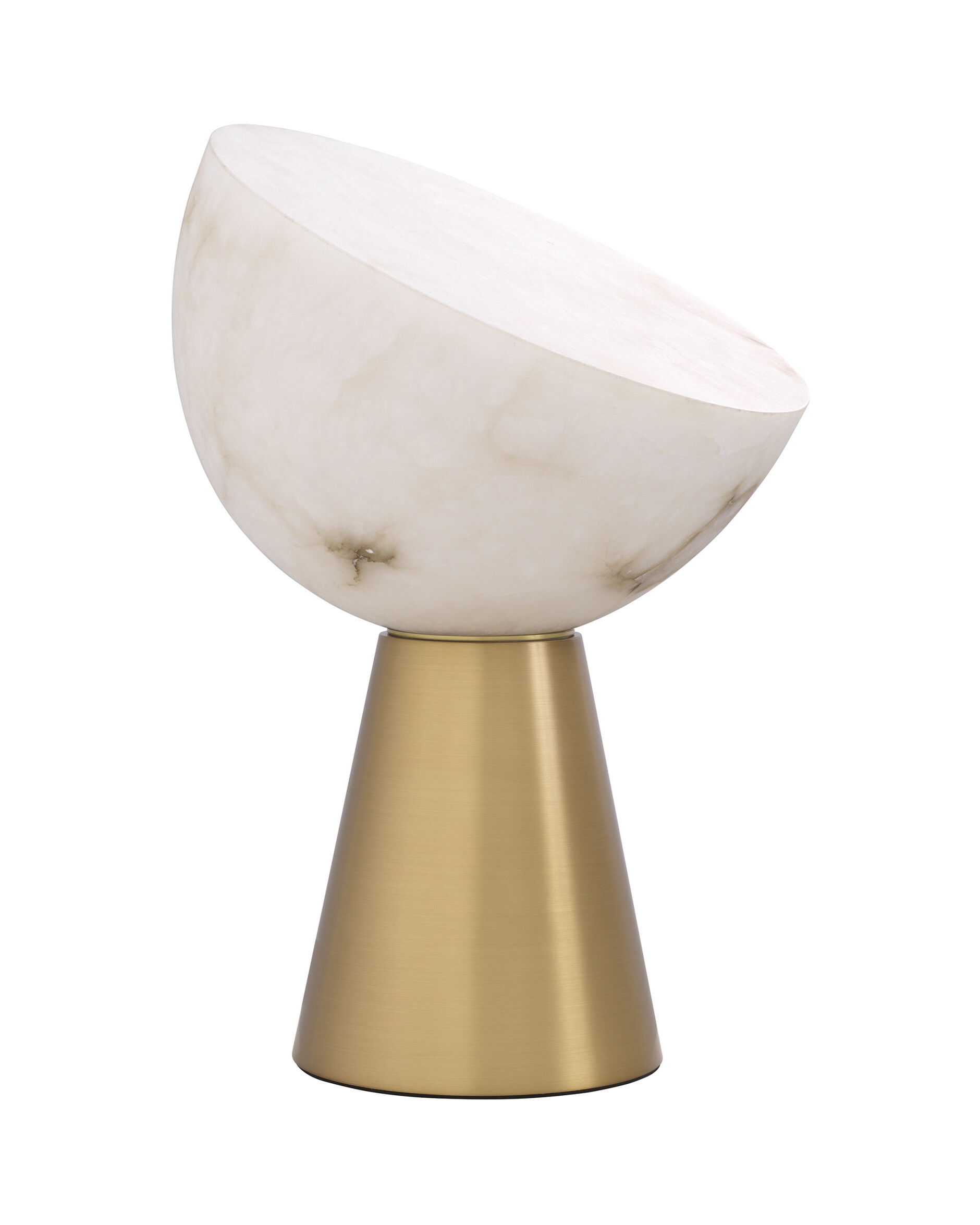 Chamonix bordslampa antik mässing