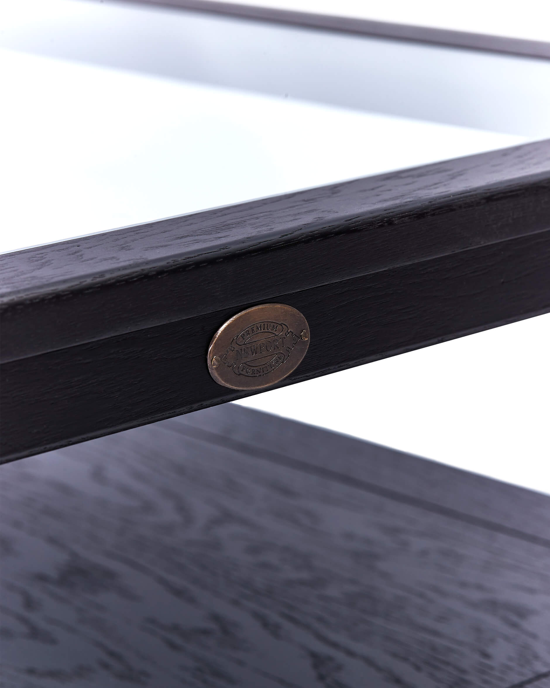 Martino soffbord glasskiva iconic black