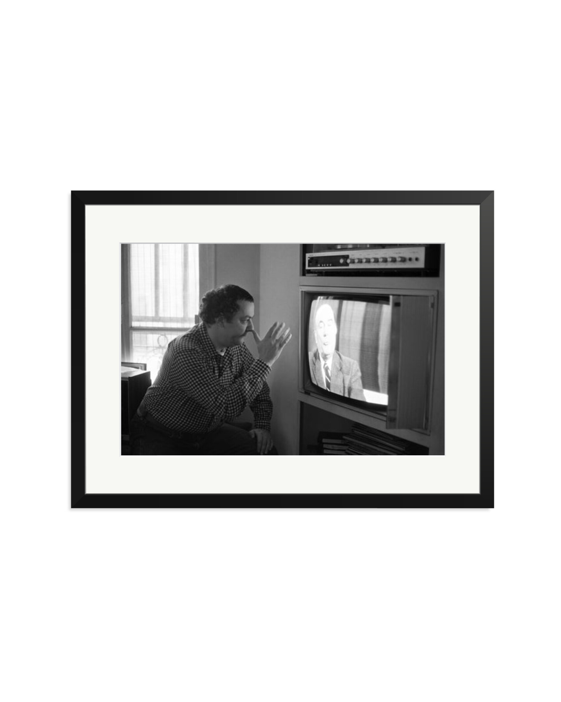 Coluche and Mitterrand Black / XL