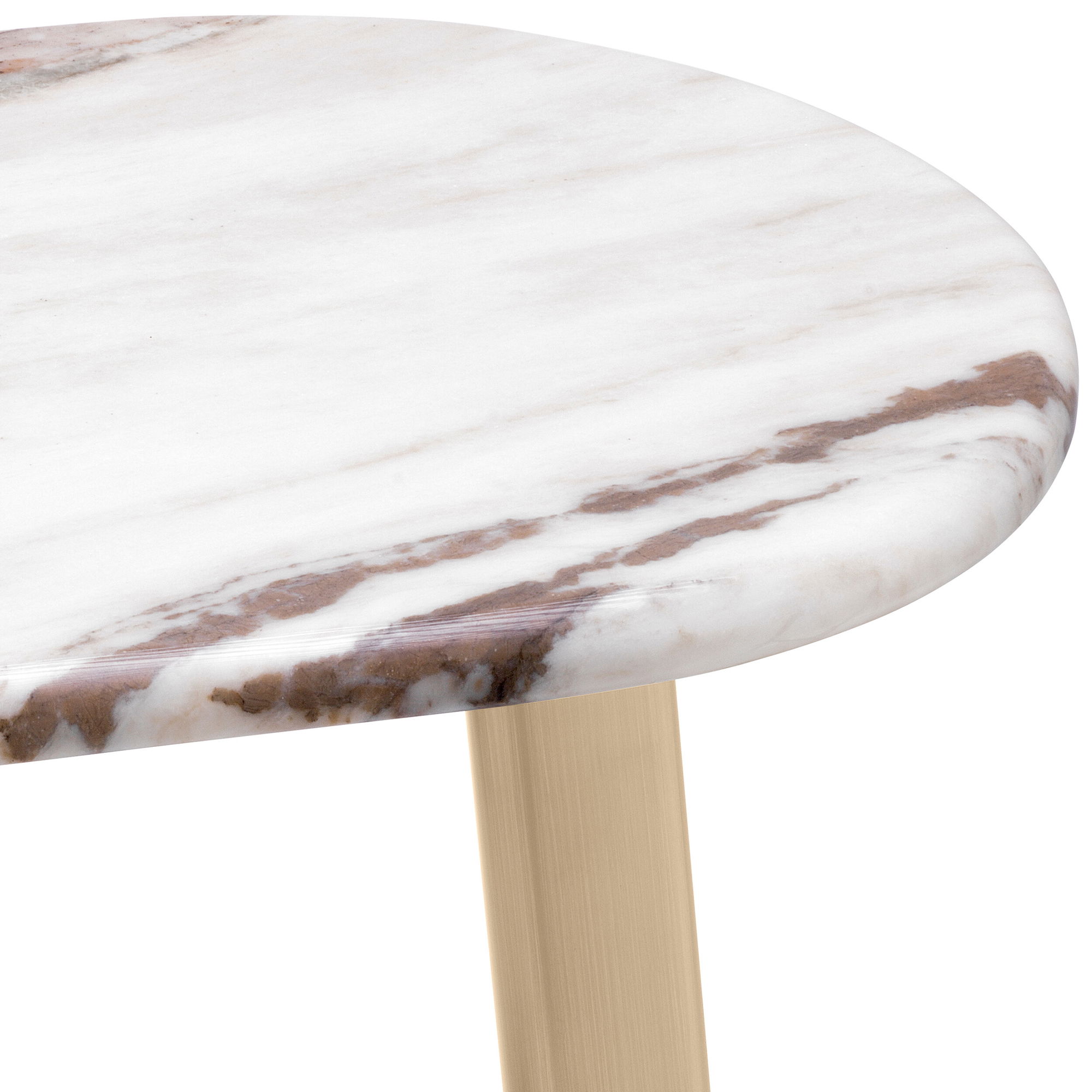 Oyo Side Table Light Marble