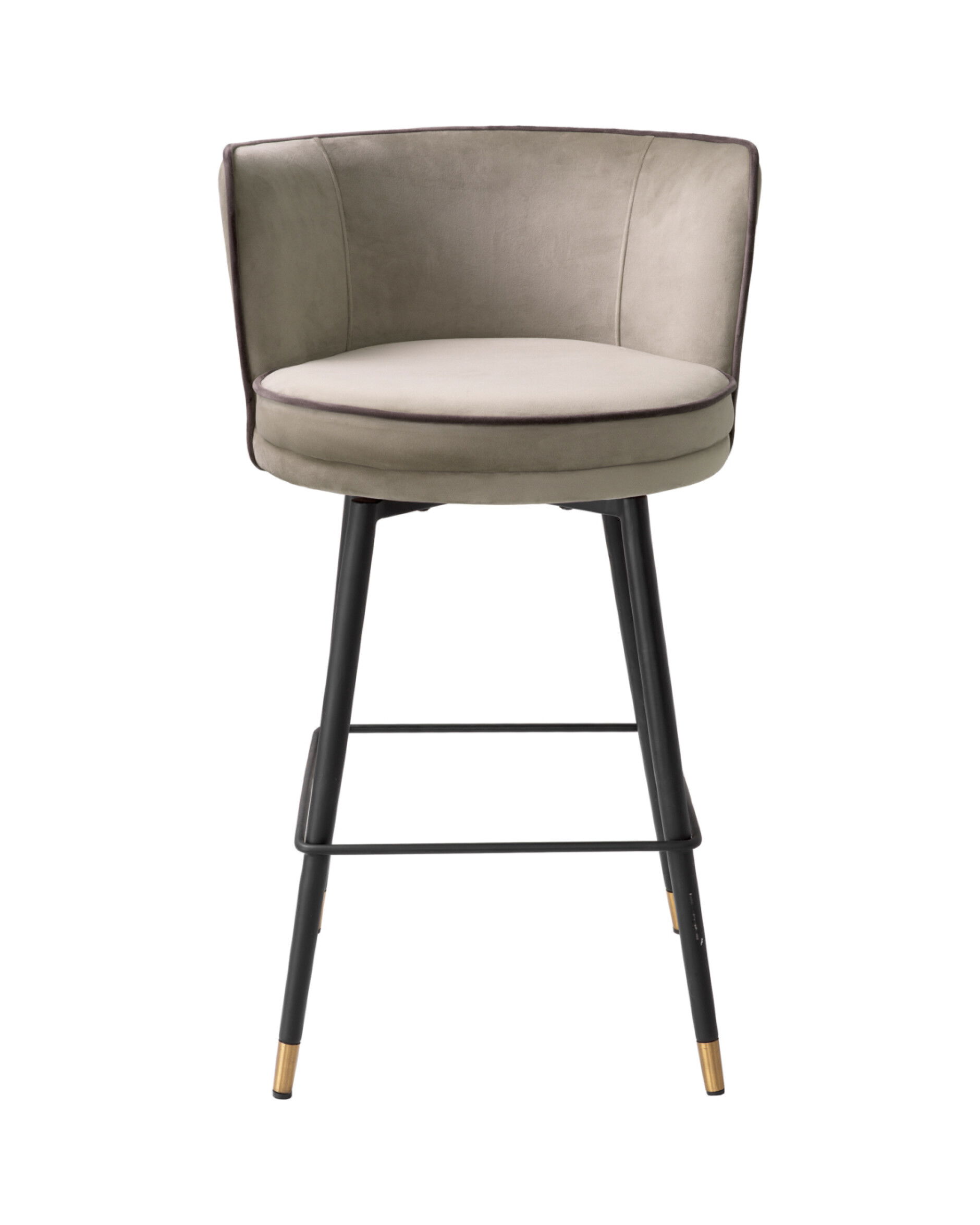 Grenada barstol savona greige velvet
