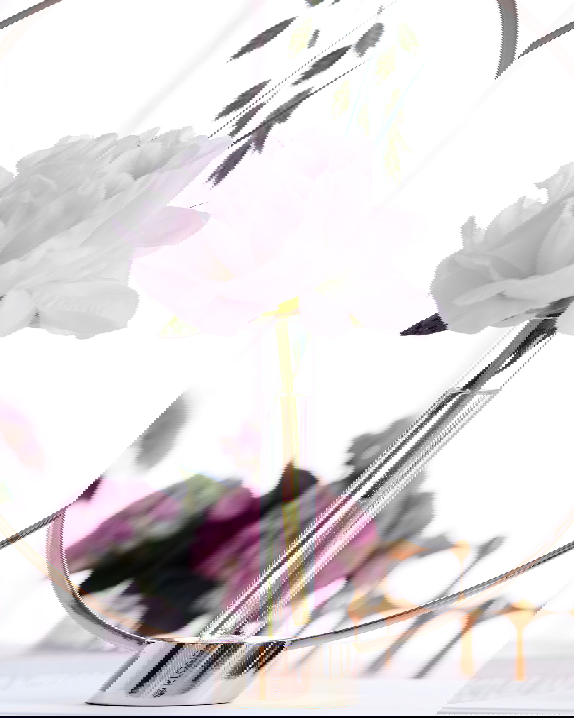 Flora glasinsats till Gloria