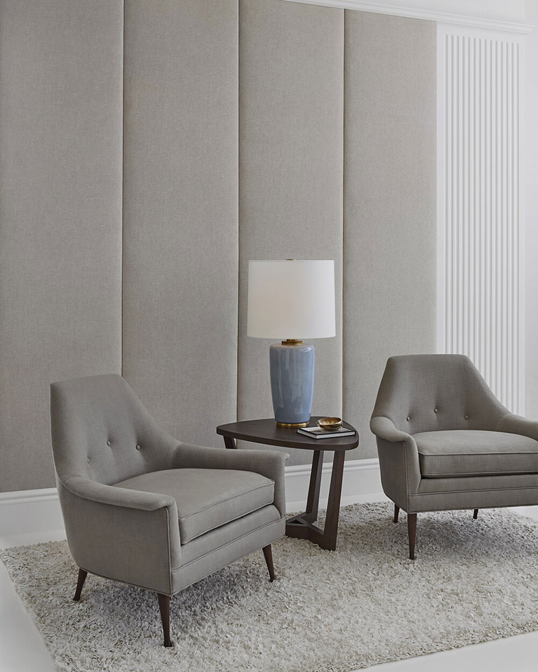 Chado bordslampa isblå