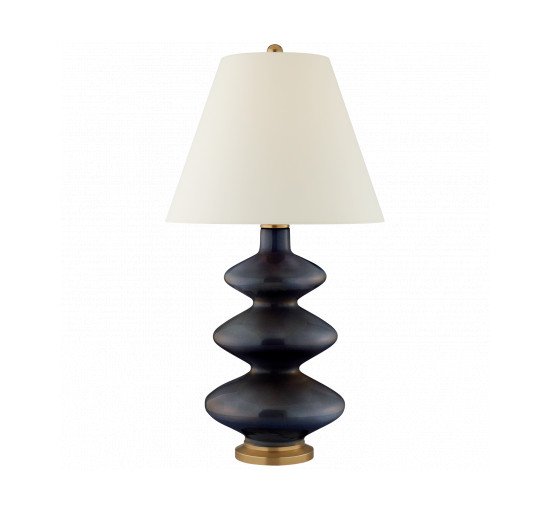 Mixed Blue Brown - Smith Medium Table Lamp Mixed Blue Brown