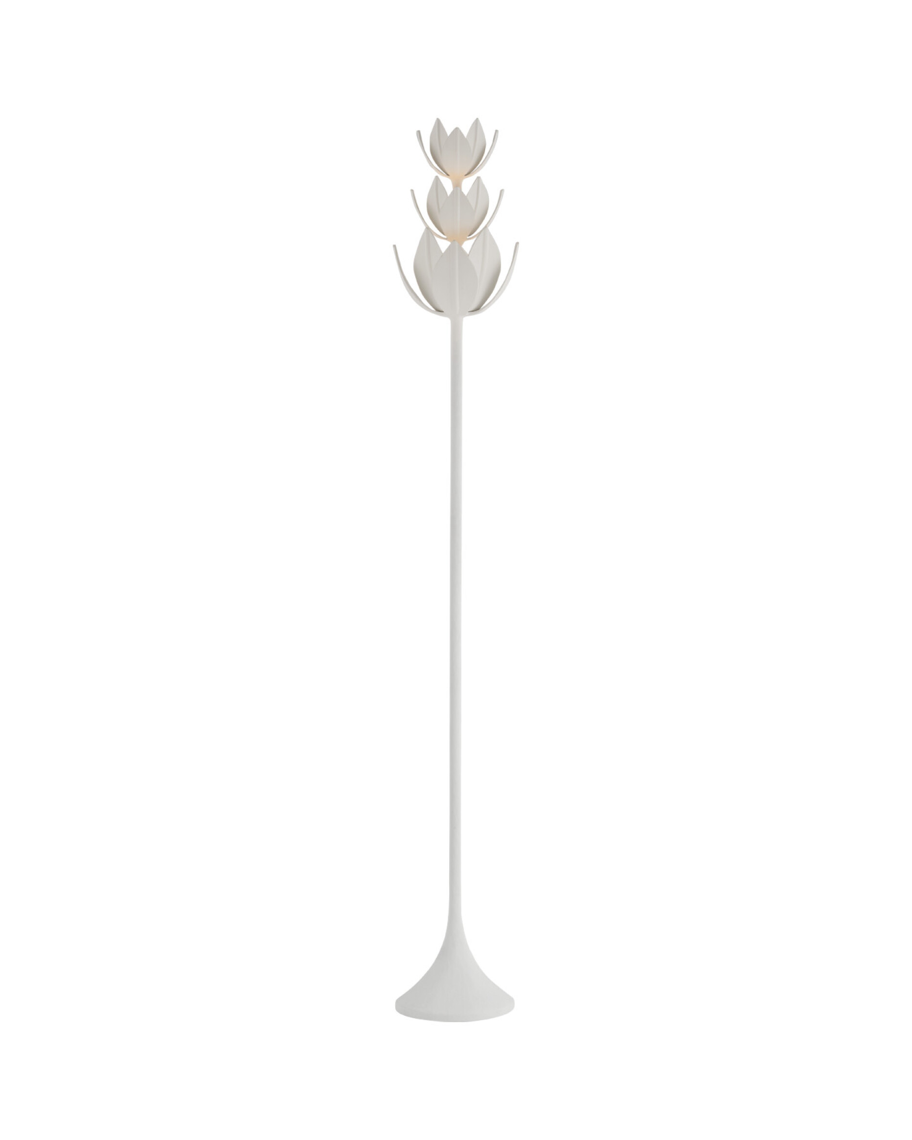 Alberto 70" golvlampa vit