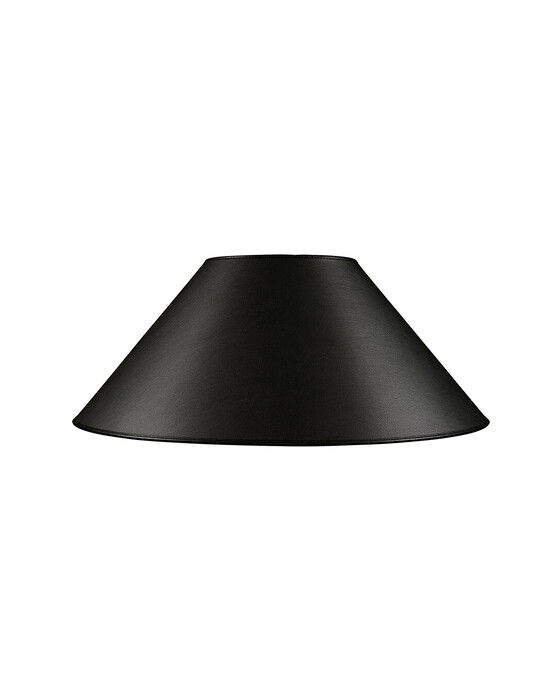 Non La lampskärm leather ebony