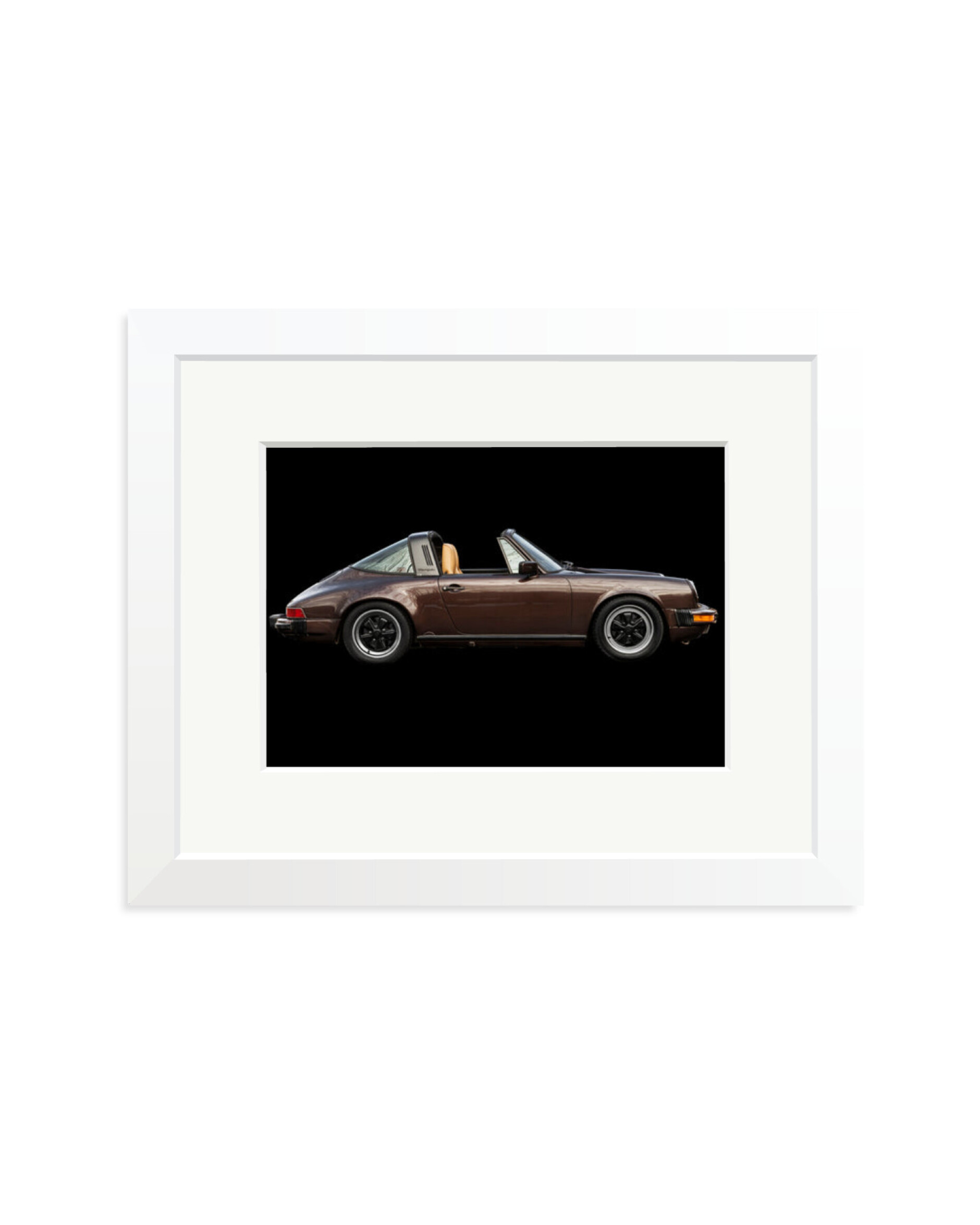 Porsche Targa White / Small