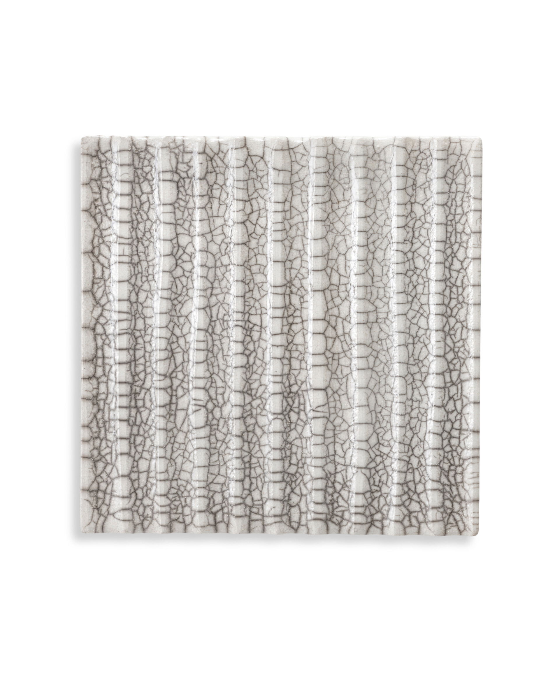 Division straight väggdekoration vit