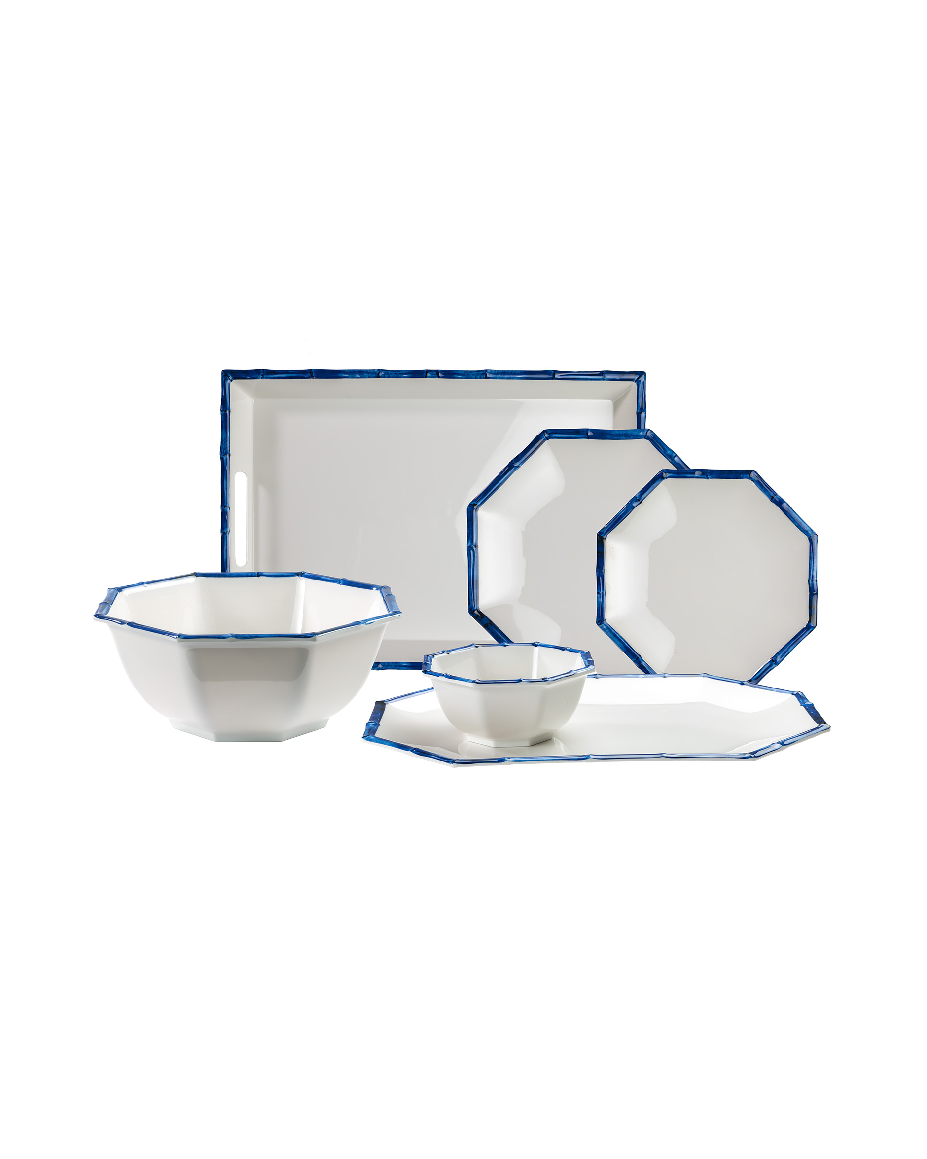 Bleu Jardin Serving Bowl