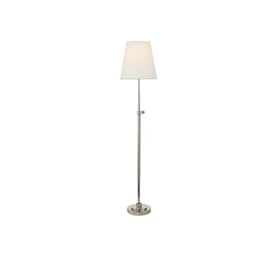 Polished Nickel - Bryant Table Lamp Polished Nickel/Linen