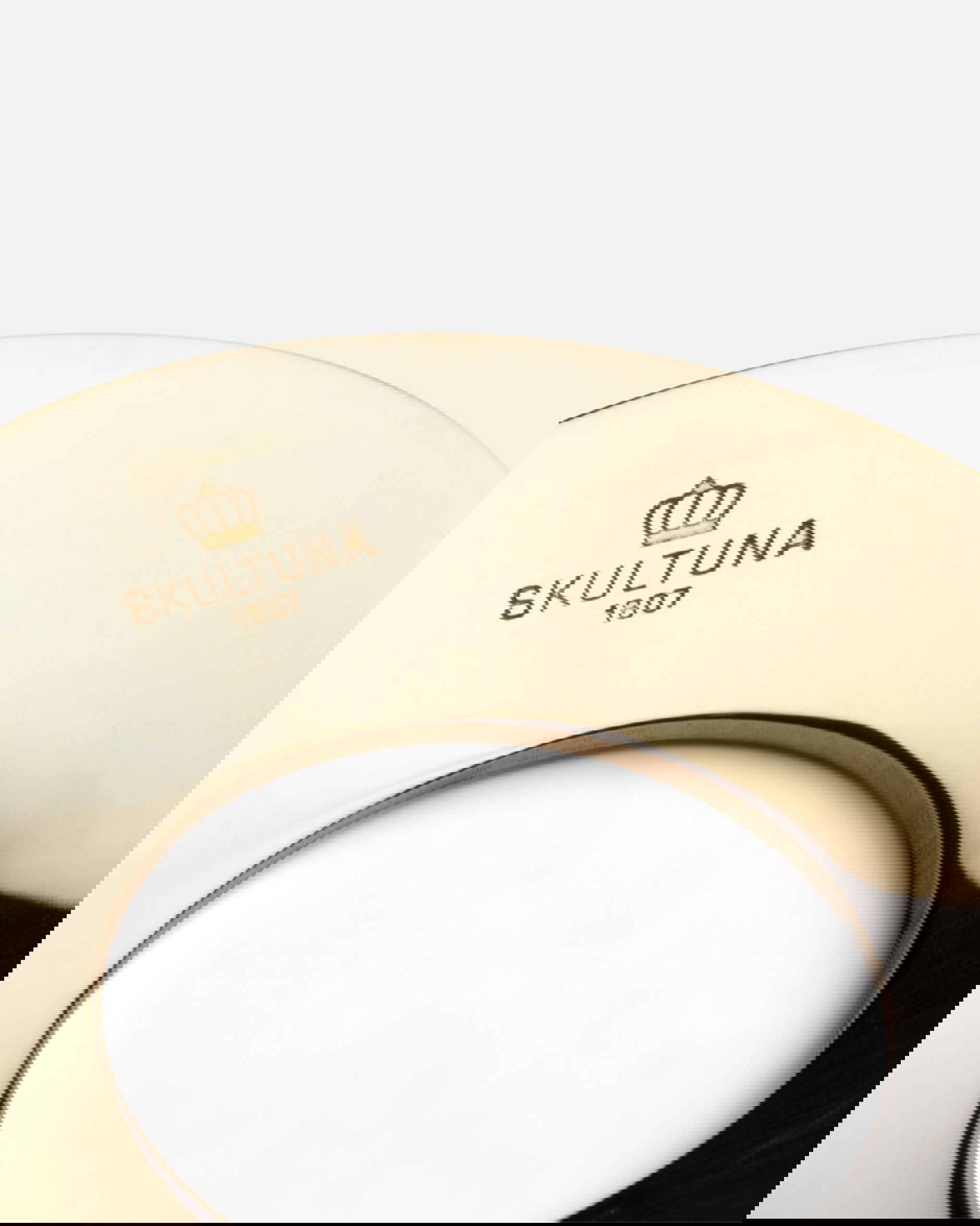 Ljusmanschett mässing 2-pack