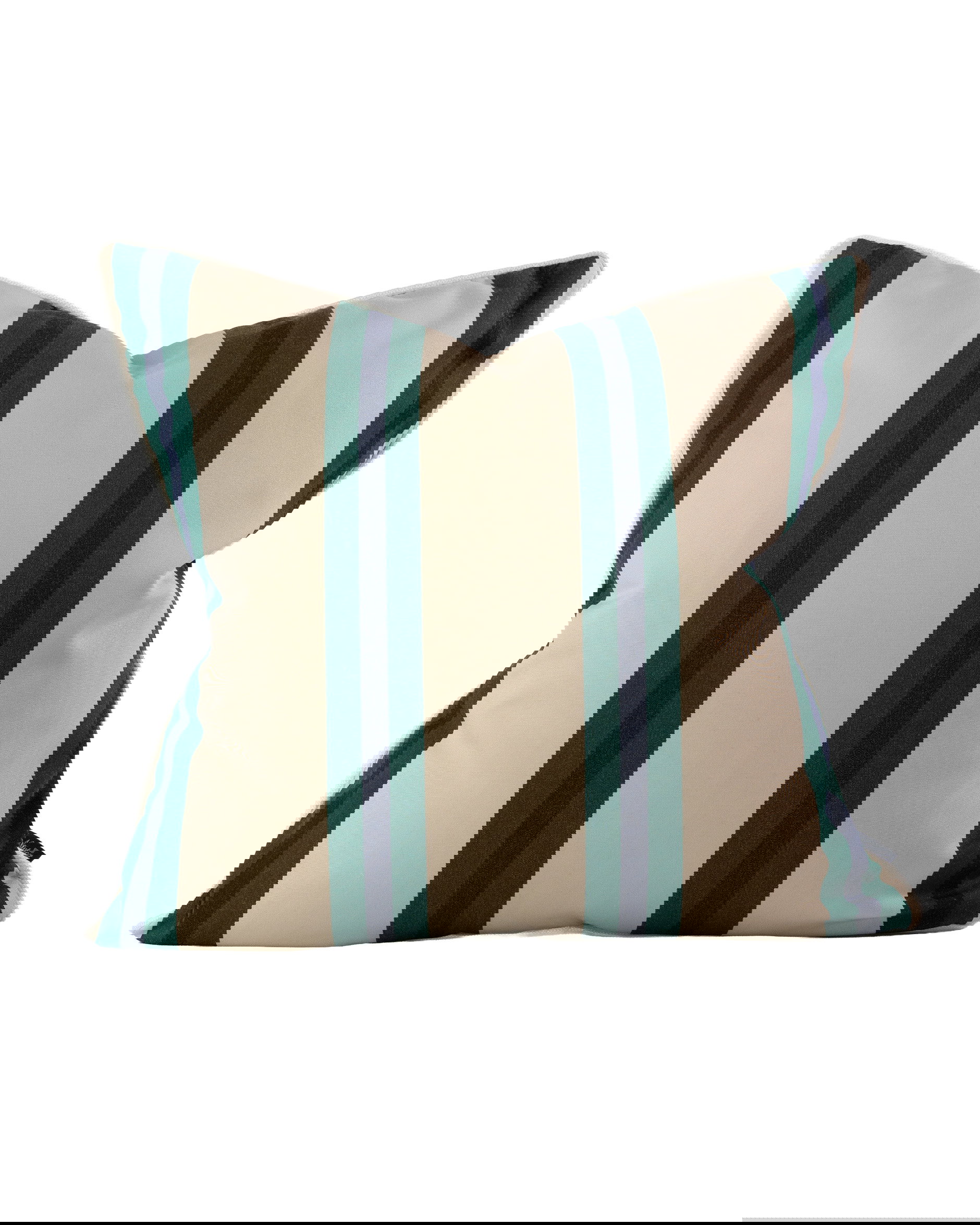 Cricket Stripe kuddfodral grön