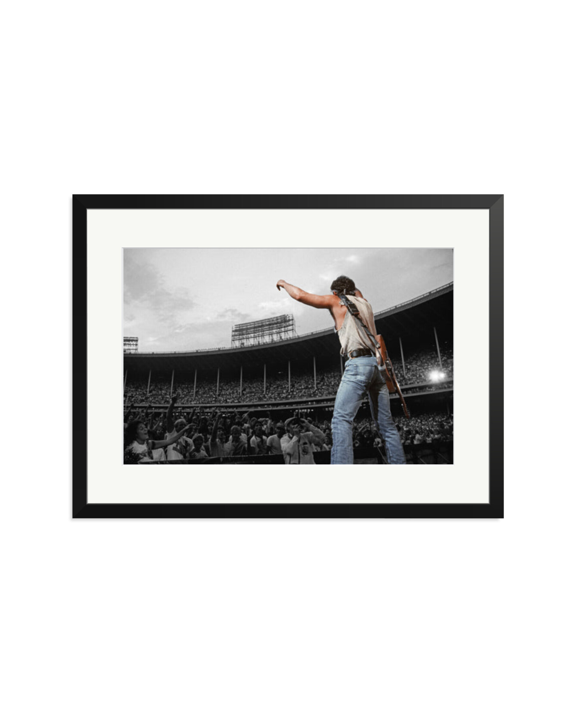 Bruce Springsteen at Cleveland Stadium 1985 Black / XL