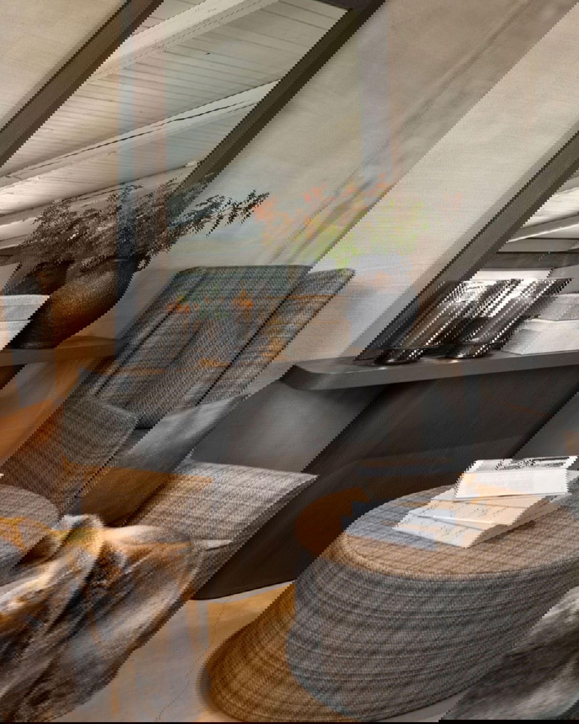 Reef kynttilälyhty smoke grey