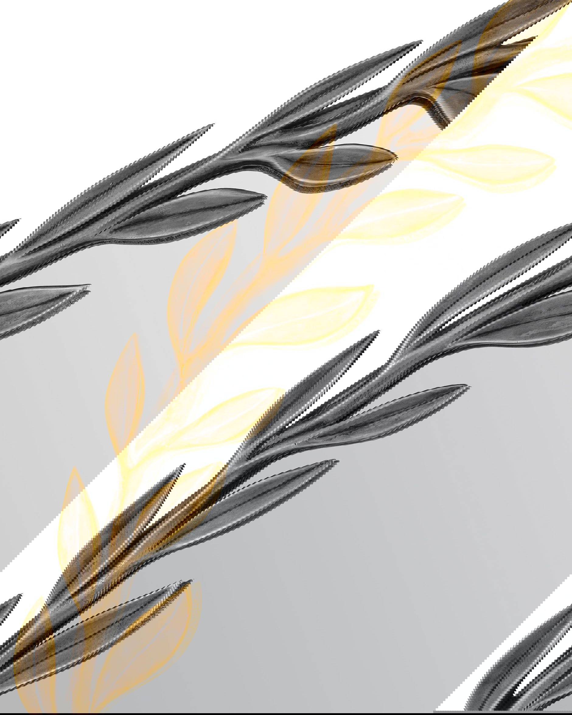 Duras spegel vintage mässing