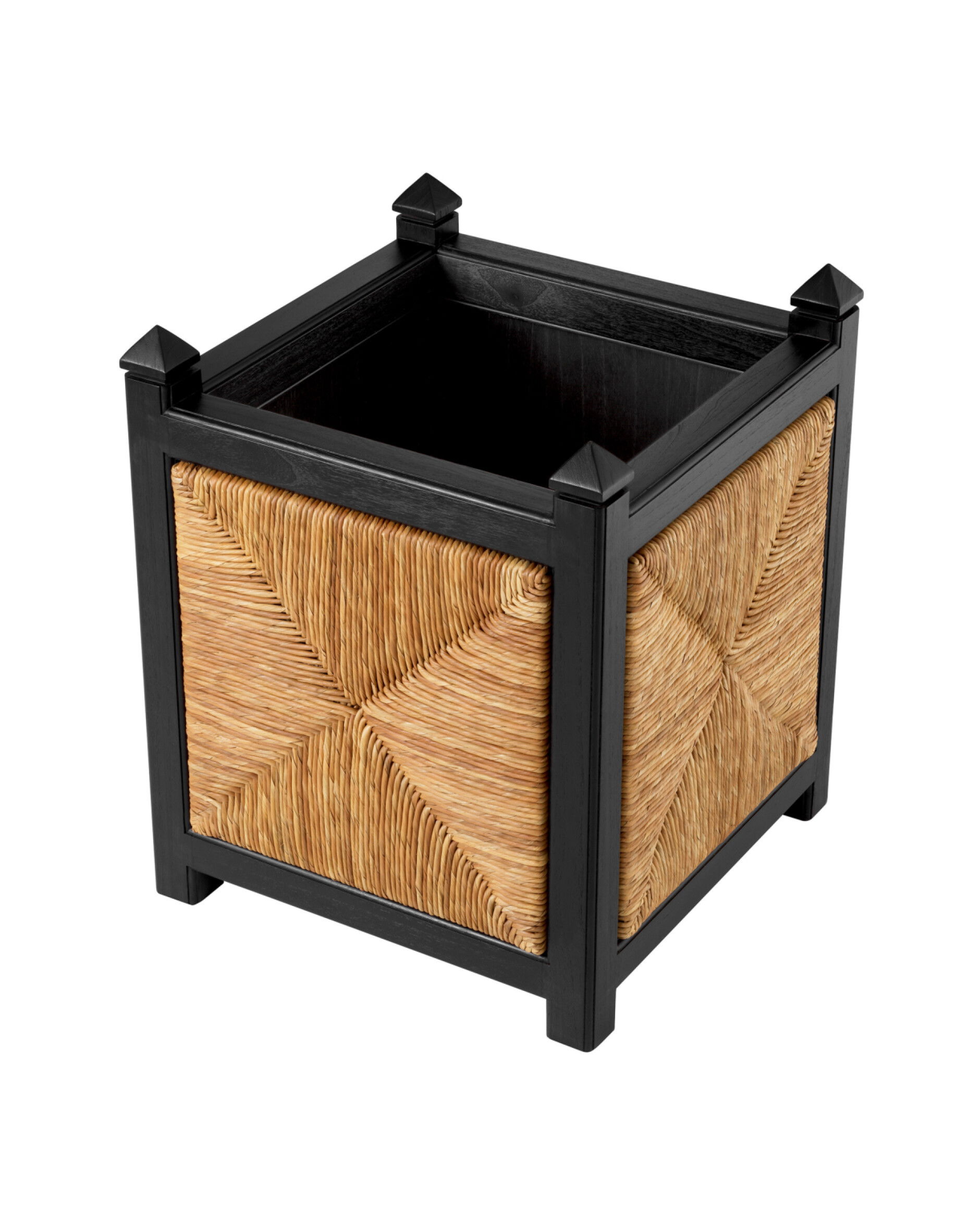 Aruba planteringslåda svart