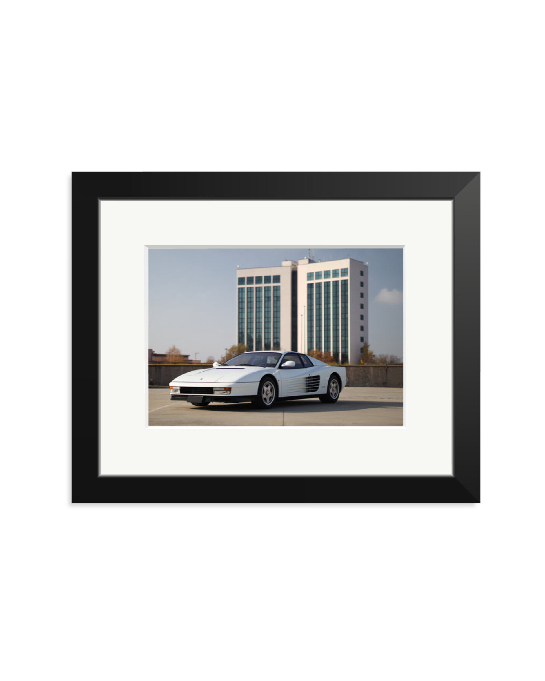 Ferrari Testarossa 01 Black / Small