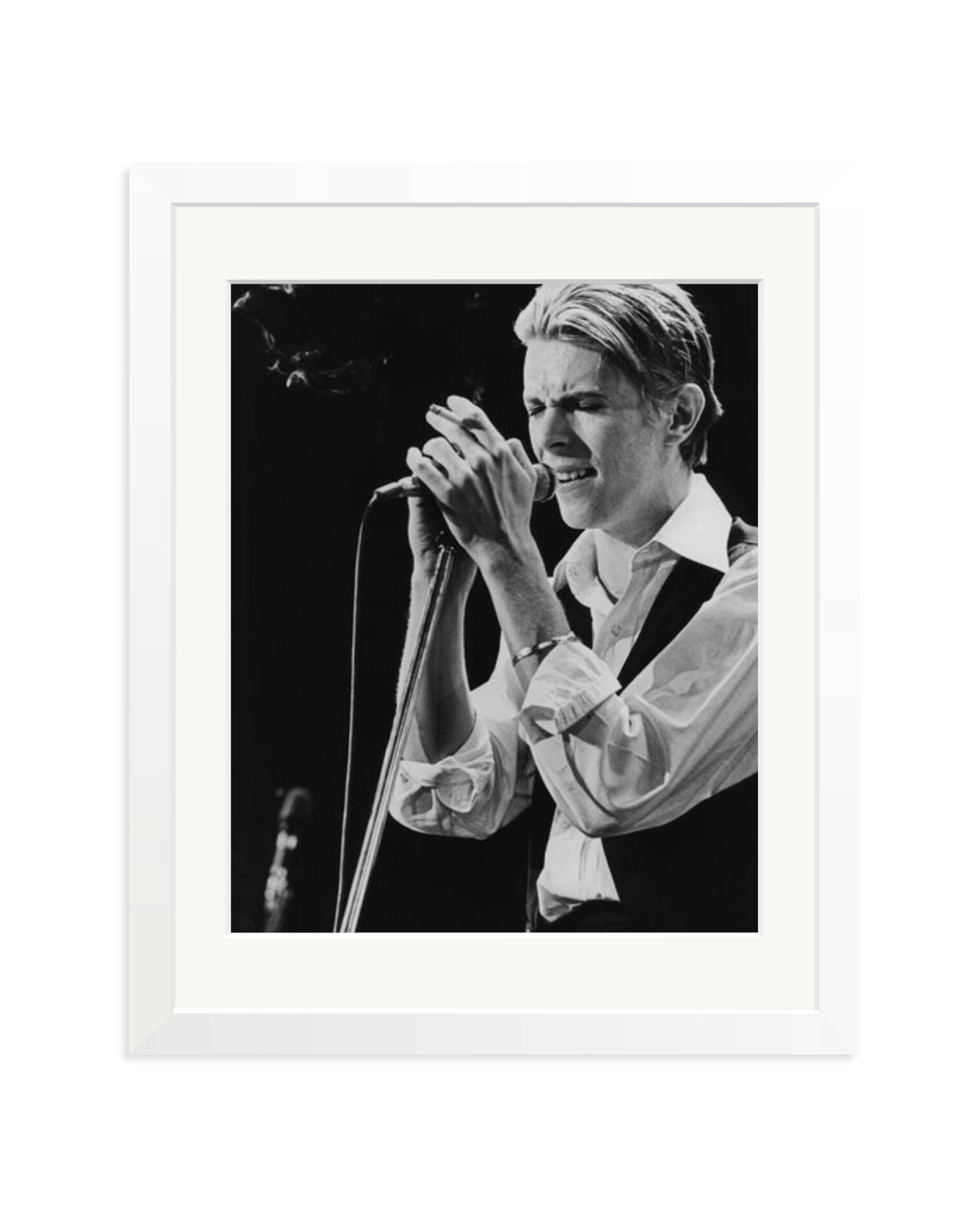 David Bowie 1976 White / Medium