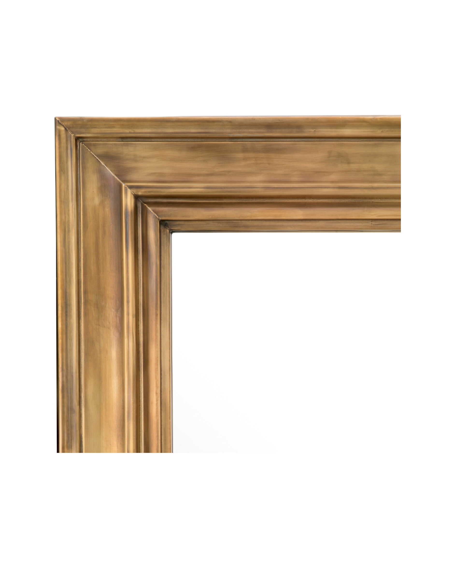 Sanoma spegel antik mässing