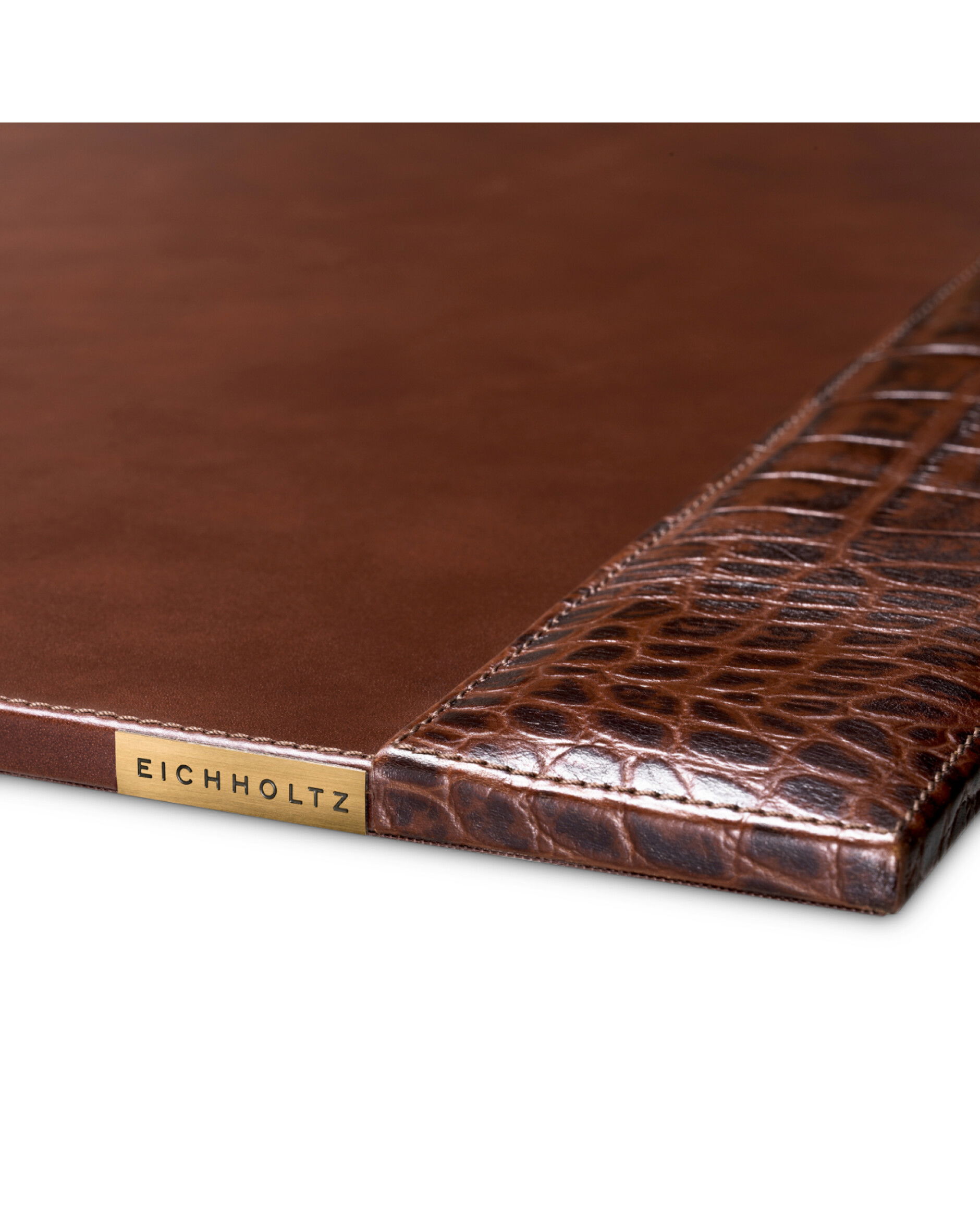 Scaleo skrivbordsunderlägg brun