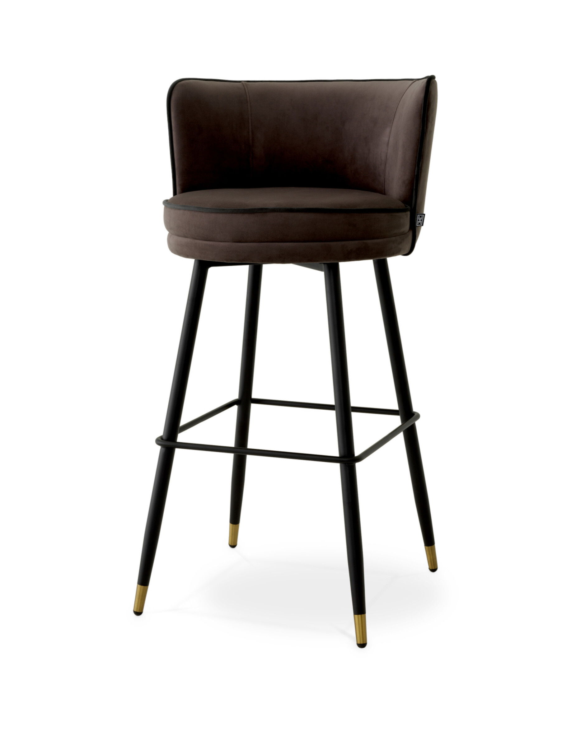 Grenada barstol savona grey velvet