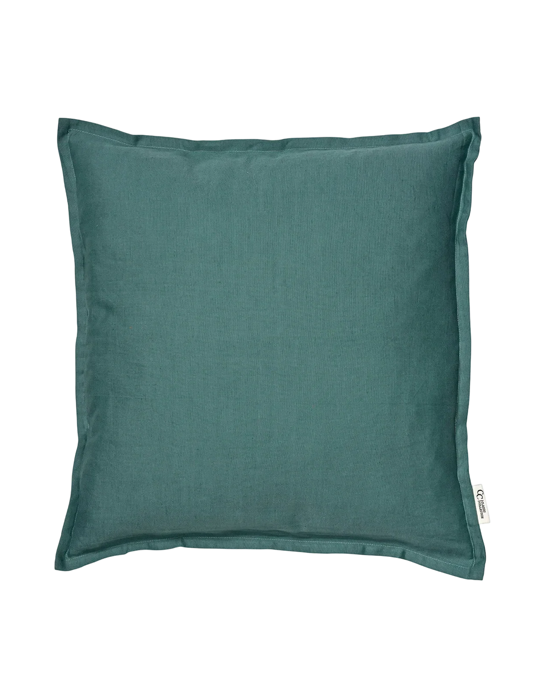 Classic Leinen-Kissenbezug teal