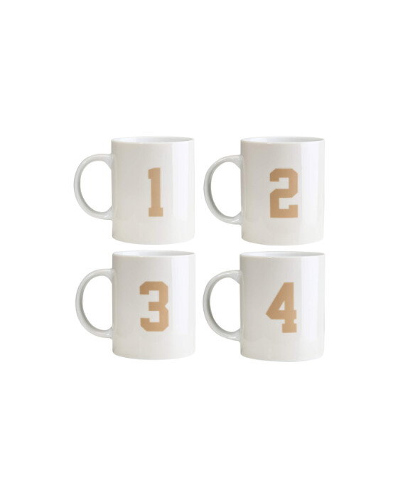Newport Polo muggar ivory 4-pack