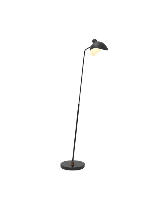 Asta golvlampa mässing