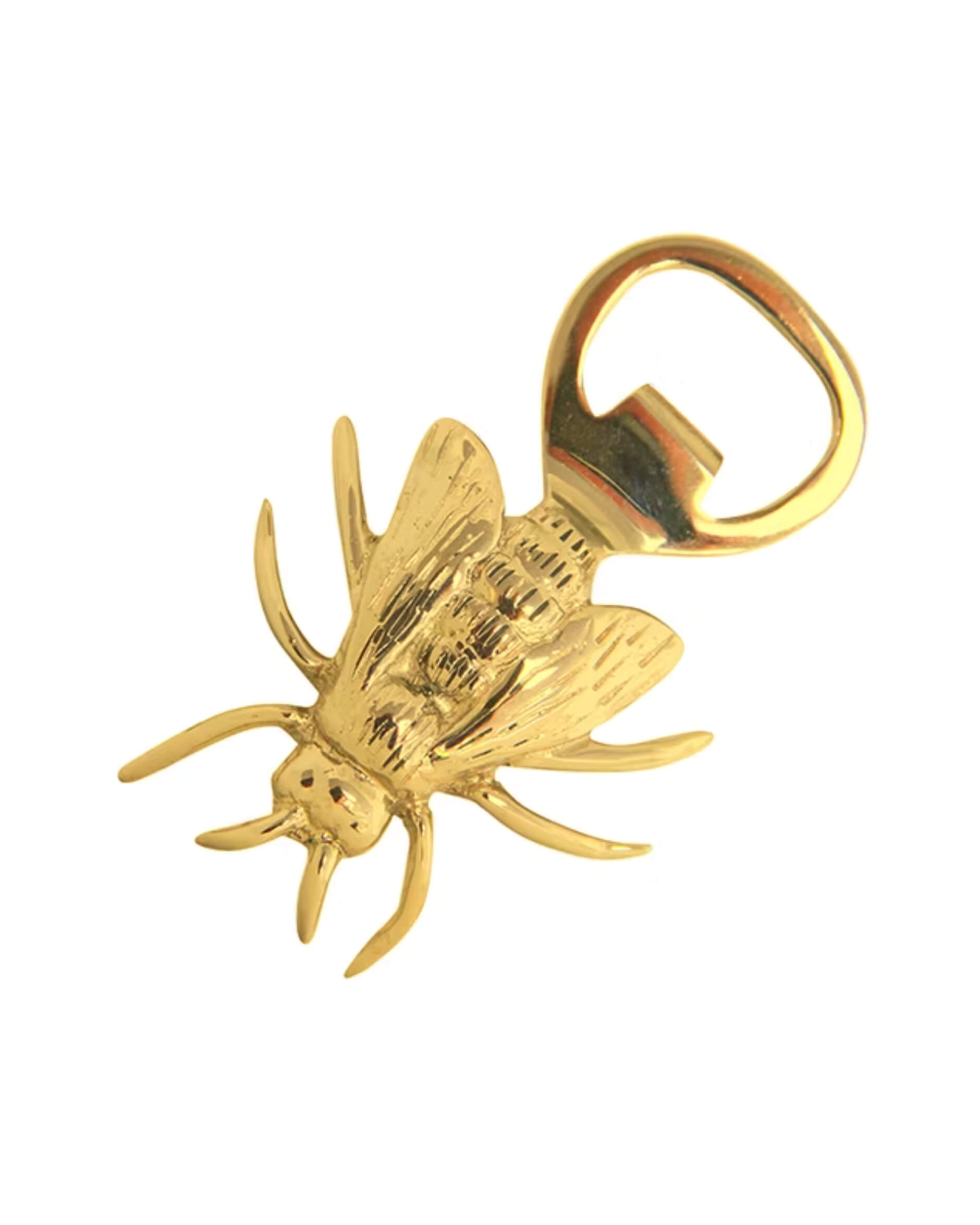 Bi flasköppnare mässing