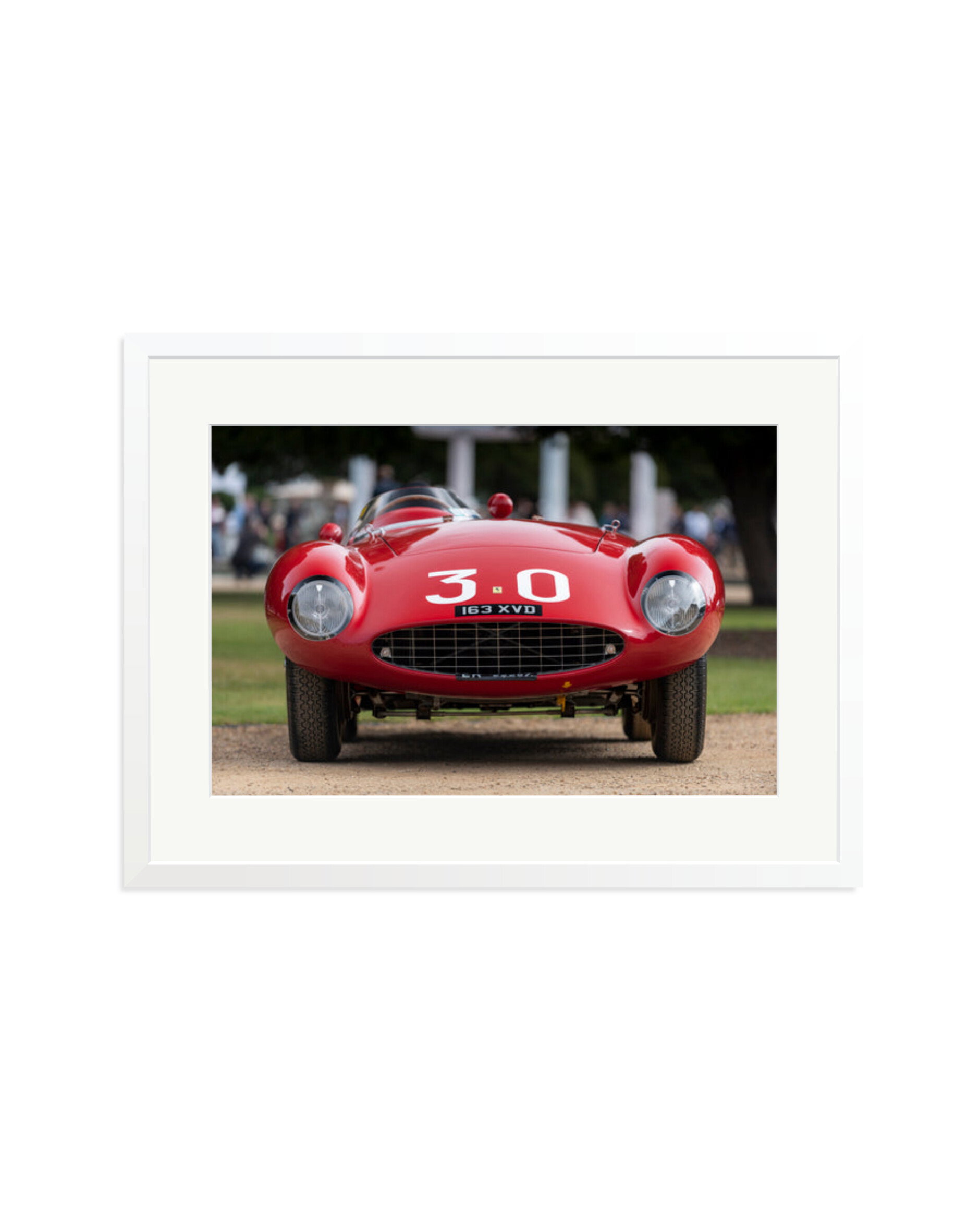 1954 Ferrari 500 Mondial White / XL