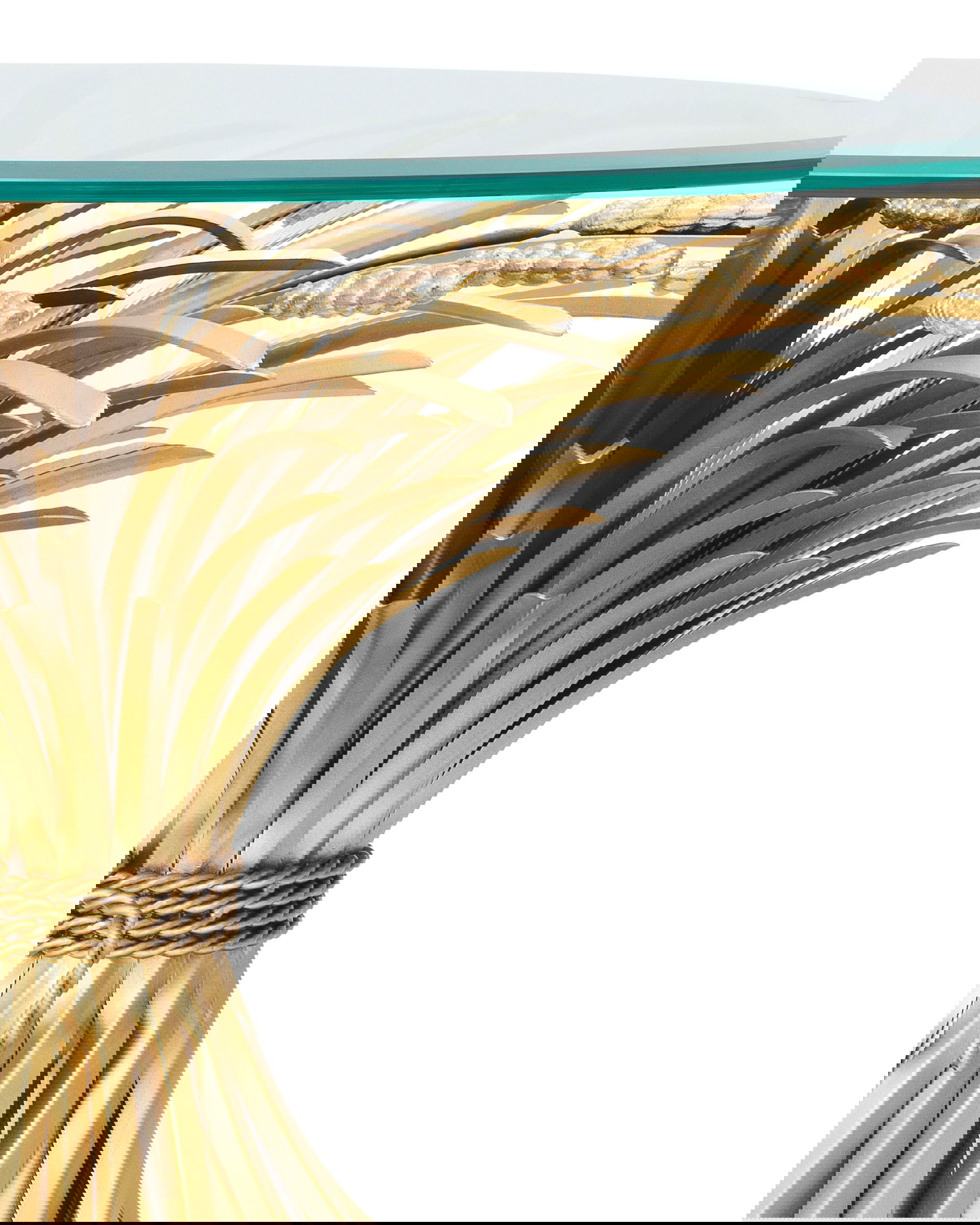 Bonheur sidobord guld