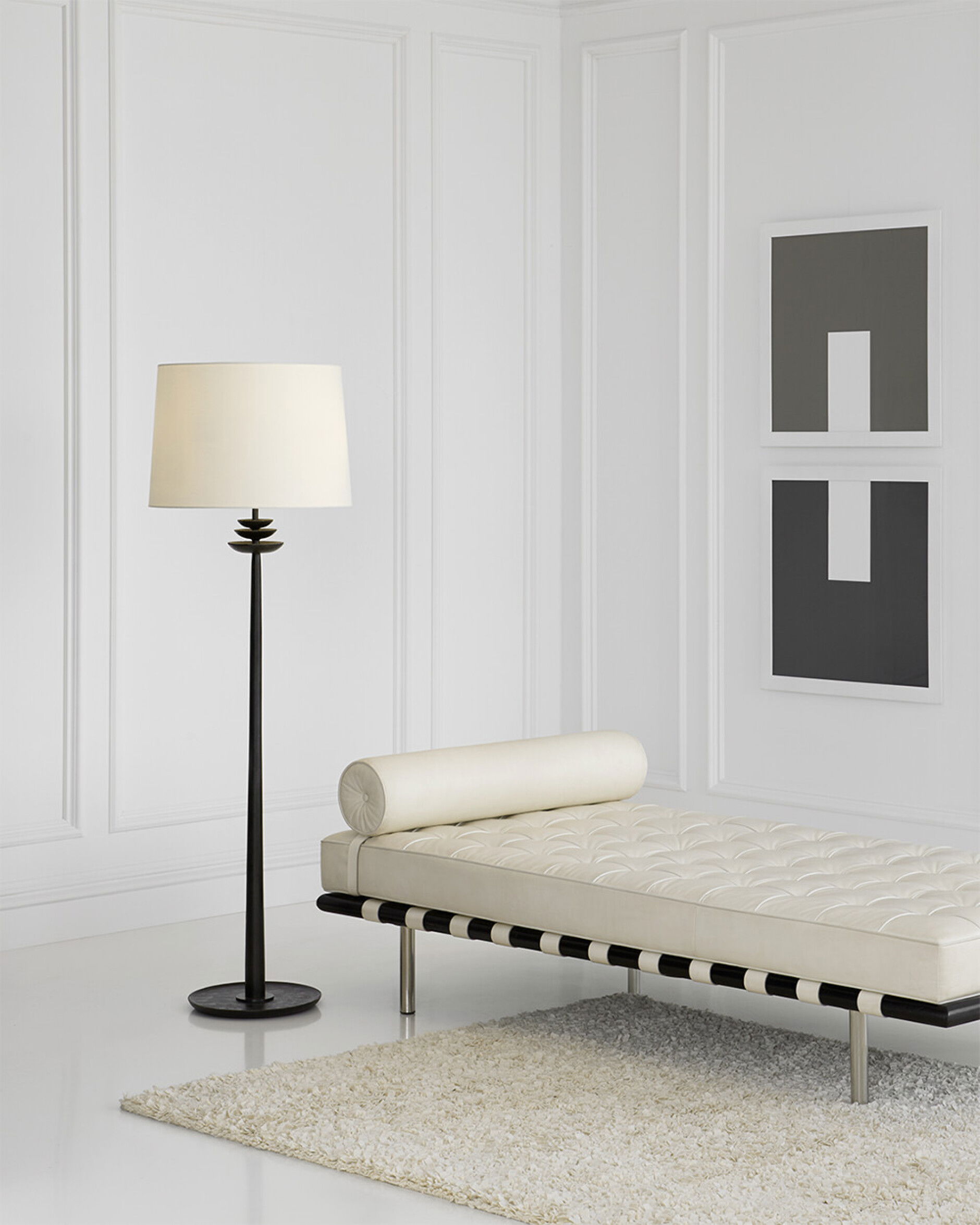 Beaumont golvlampa svart