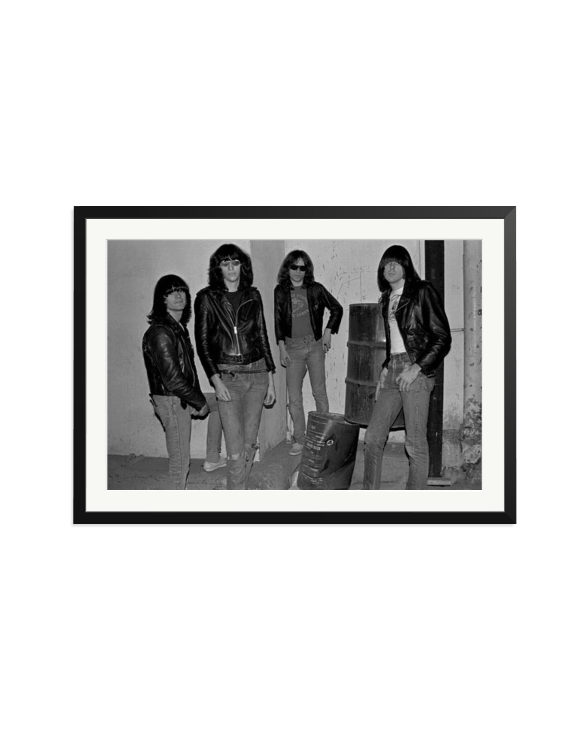 Joey Ramone and The Ramones 1978 Black / XXL
