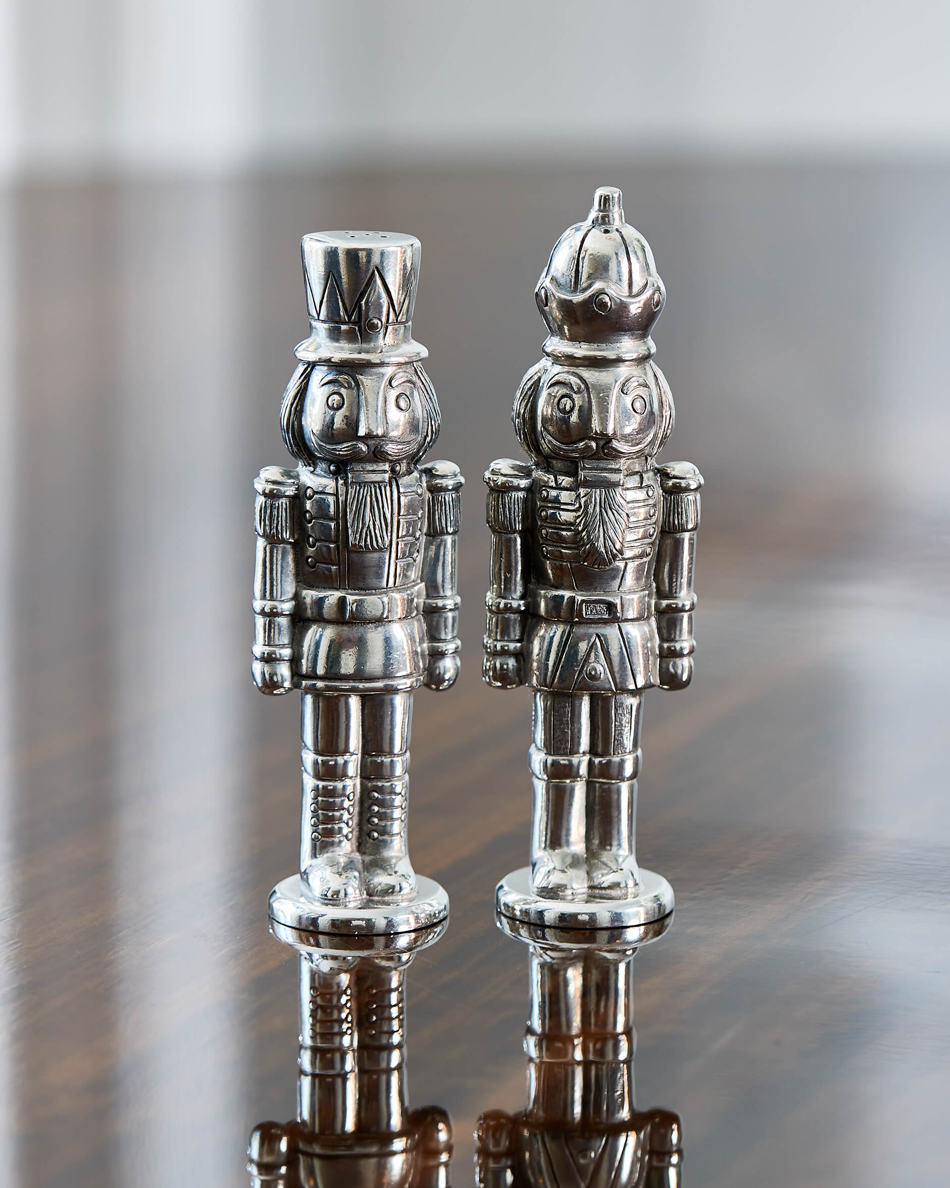 William nötknäppare salt- och pepparkar tenn