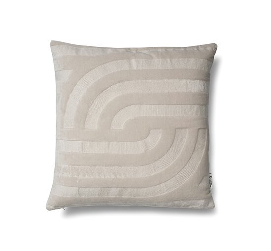 Birch - Wave Cushion Cover Simply Taupe