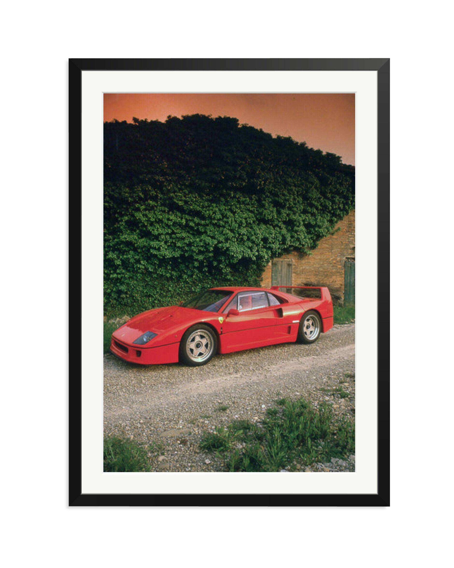 F40 Press Launch Black / XXL