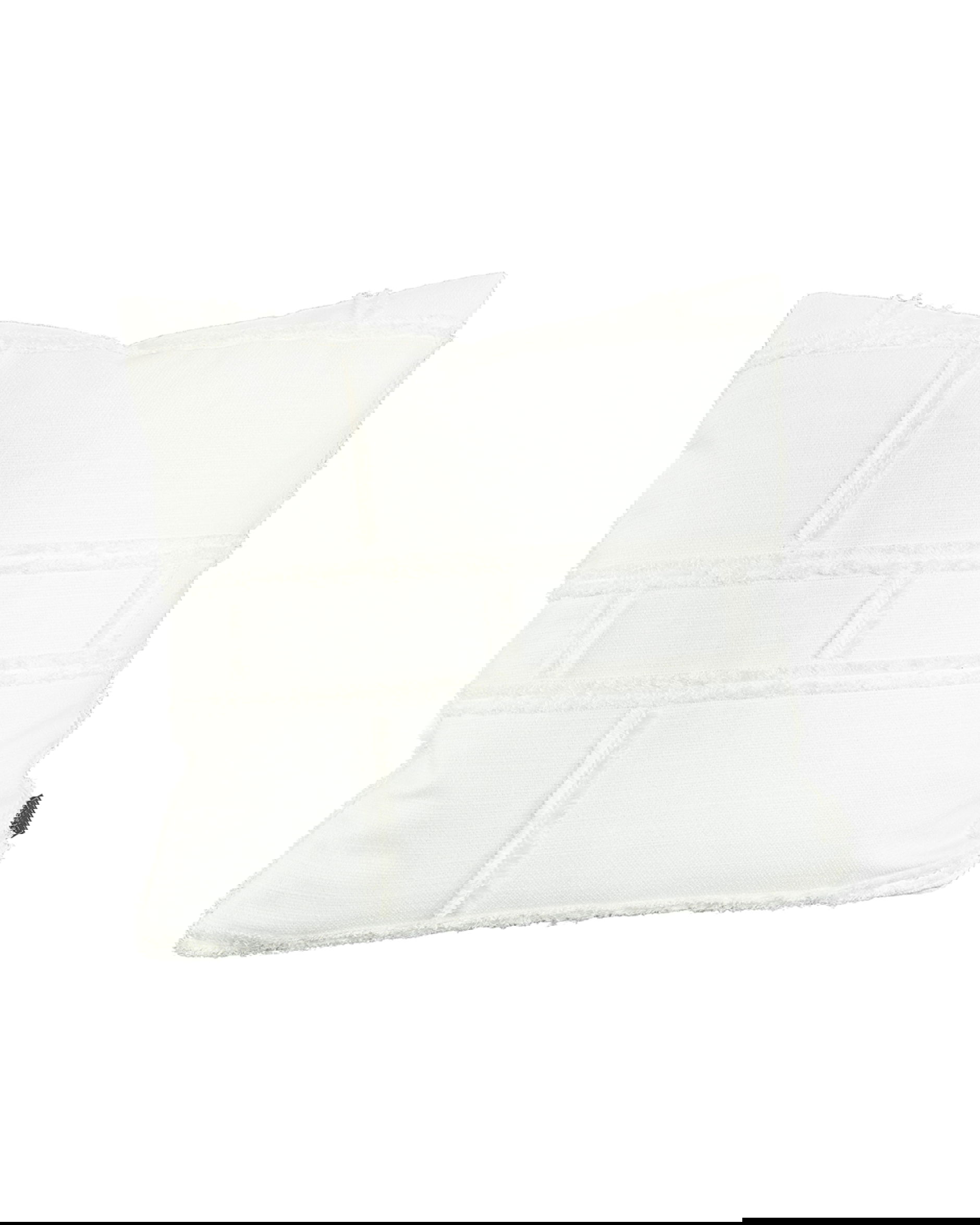 Abstract fringe kuddfodral off-white OUTLET