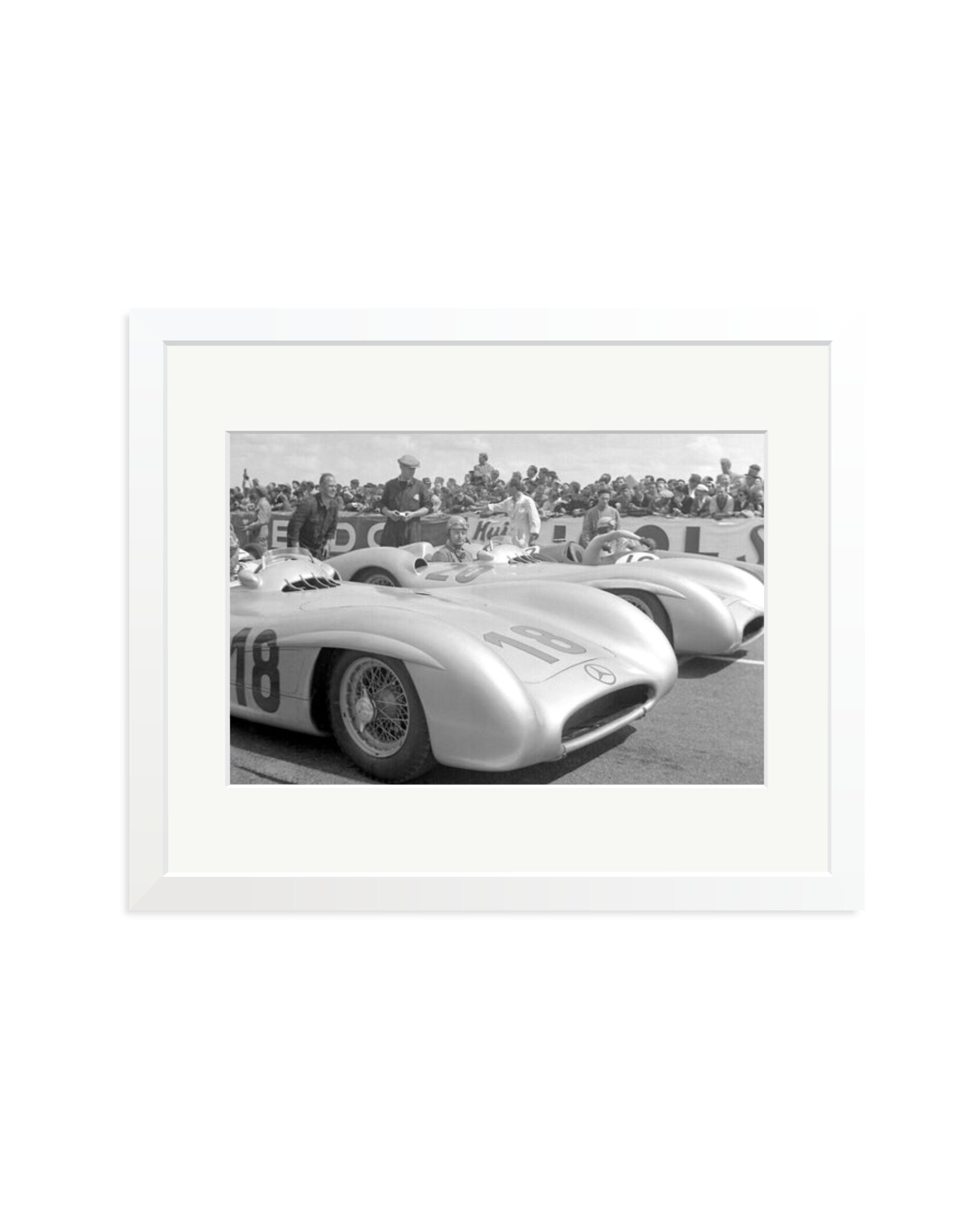 French Grand Prix White / Medium
