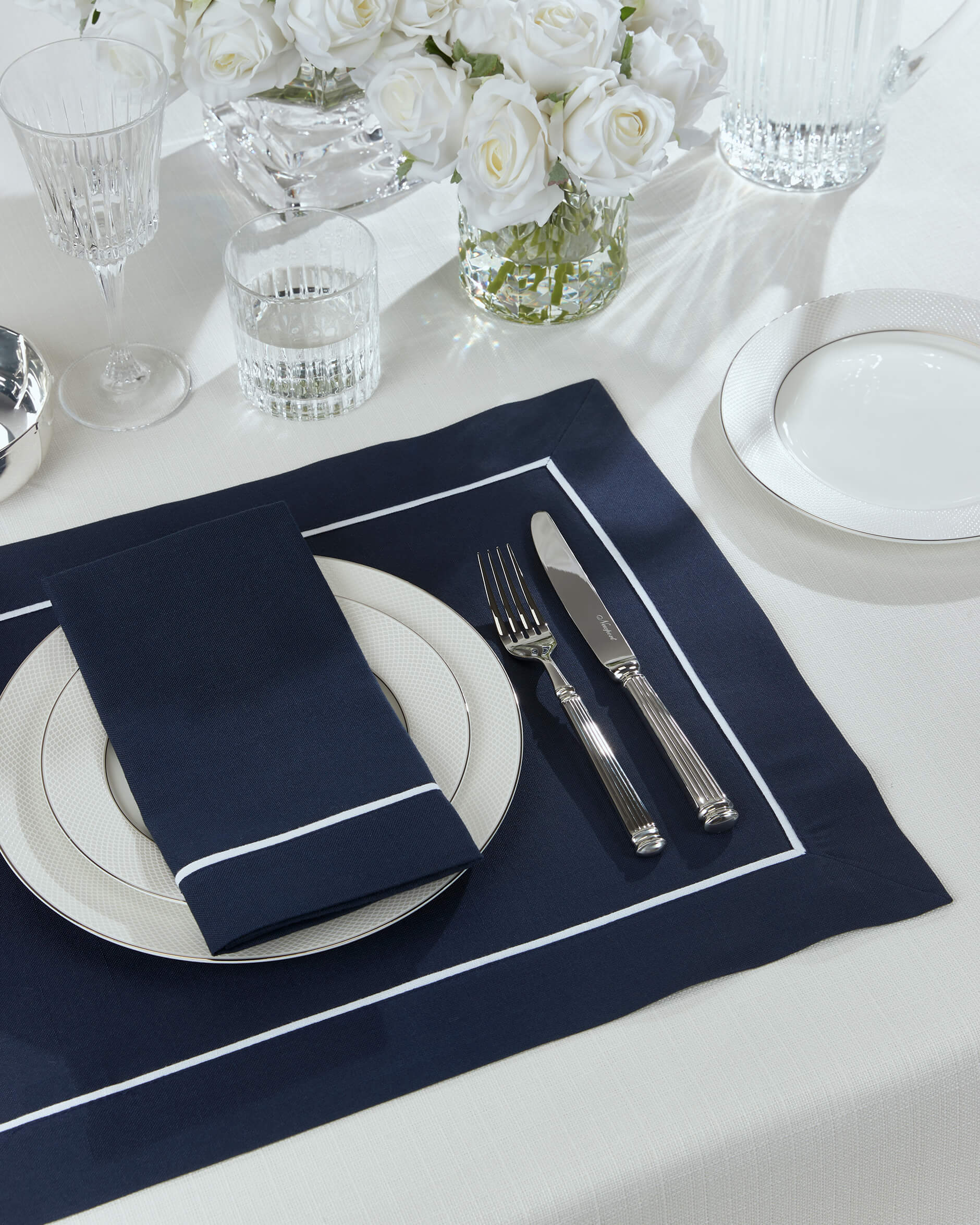 Castleford bordstablett blå