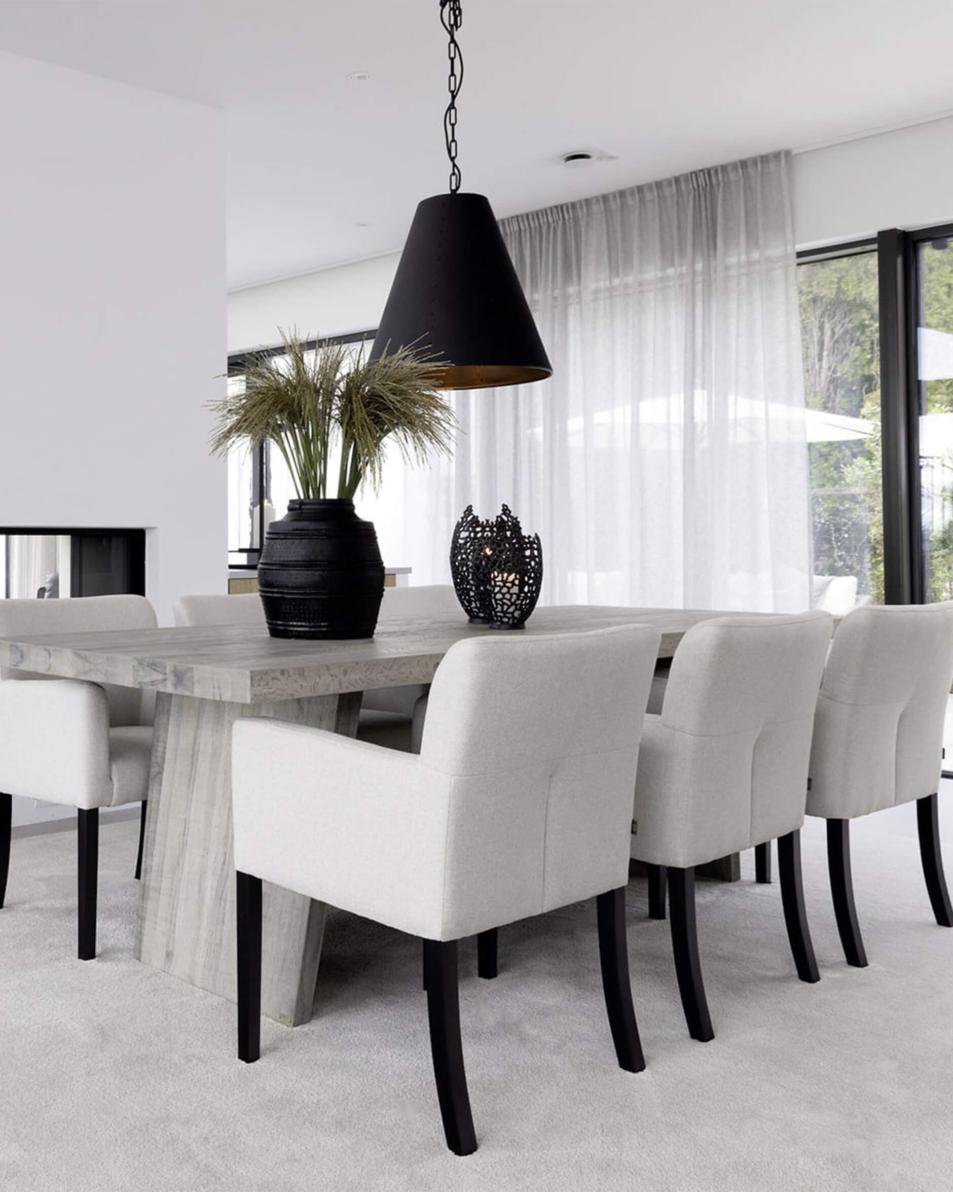 Toronto taklampa svart