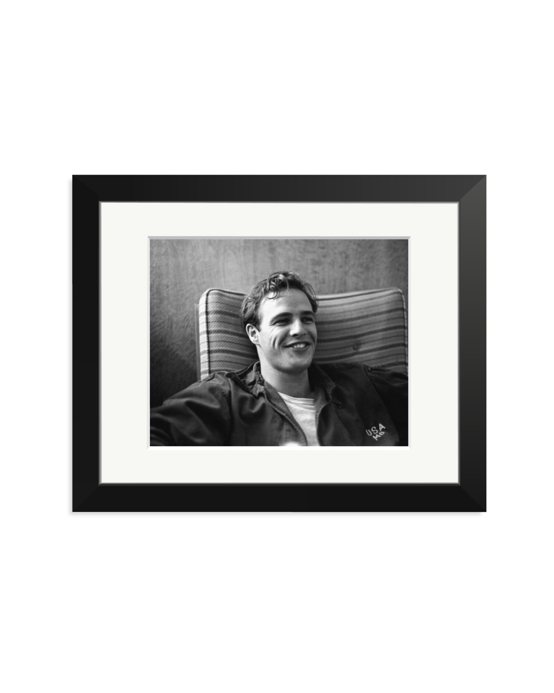 Marlon Brando on Set of 'The Men' Black / Small