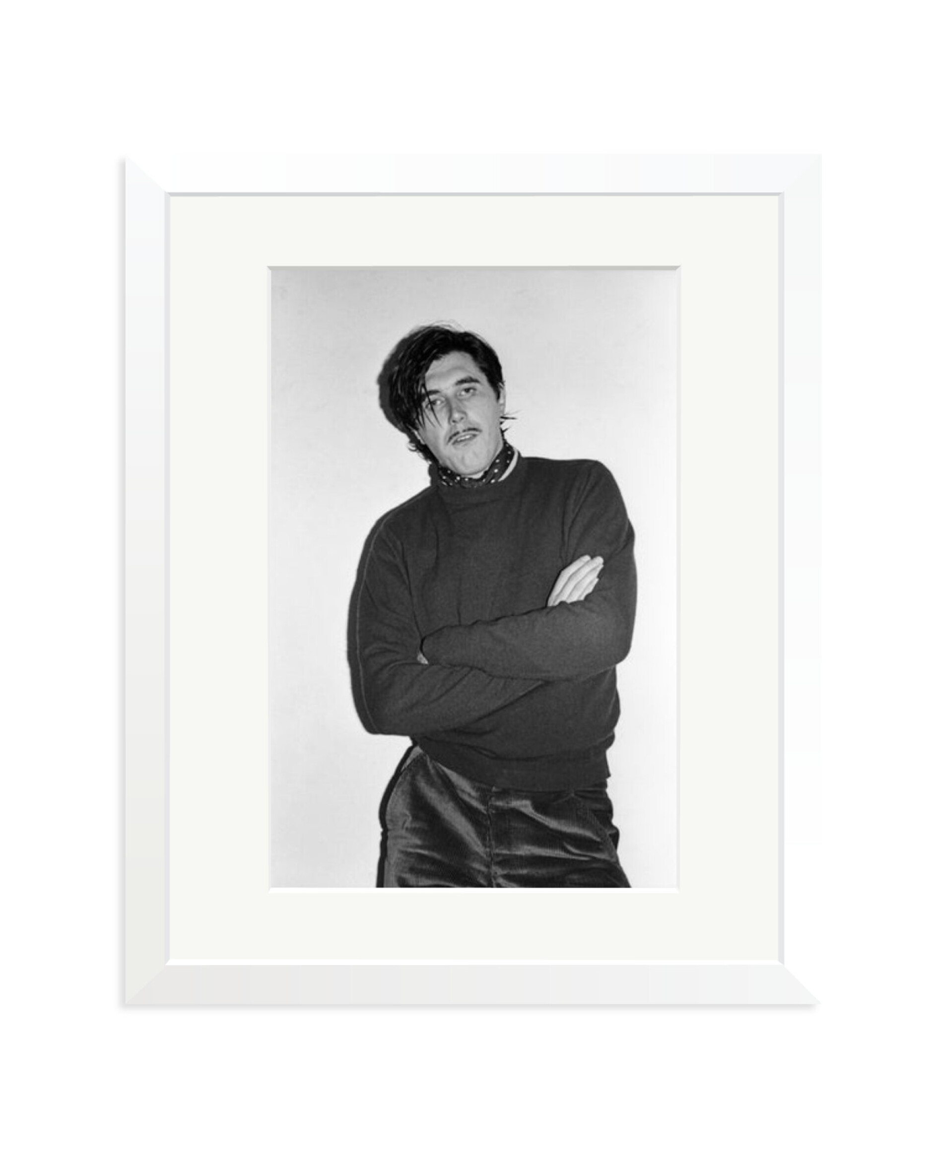 Bryan Ferry in 1976 White / Medium