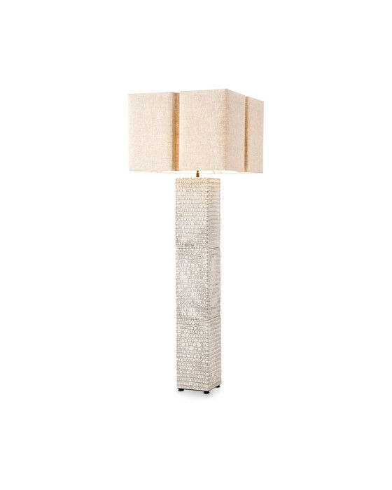 Division golvlampa vit