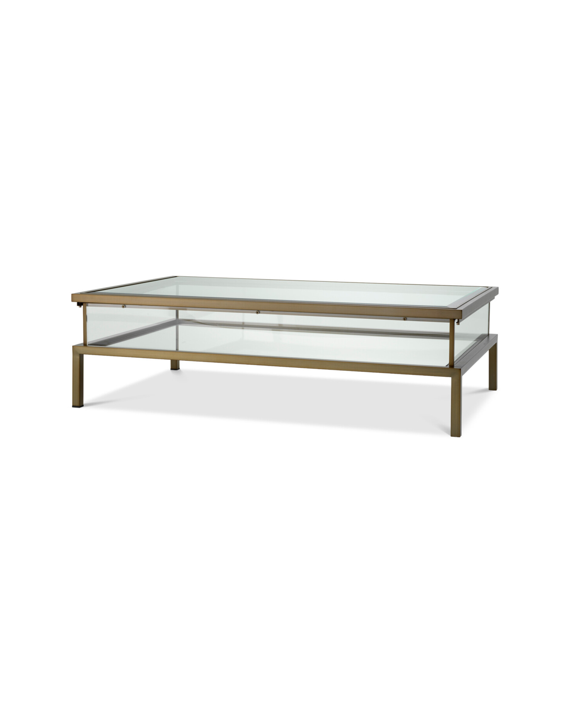 Harvey Coffee Table brushed brass